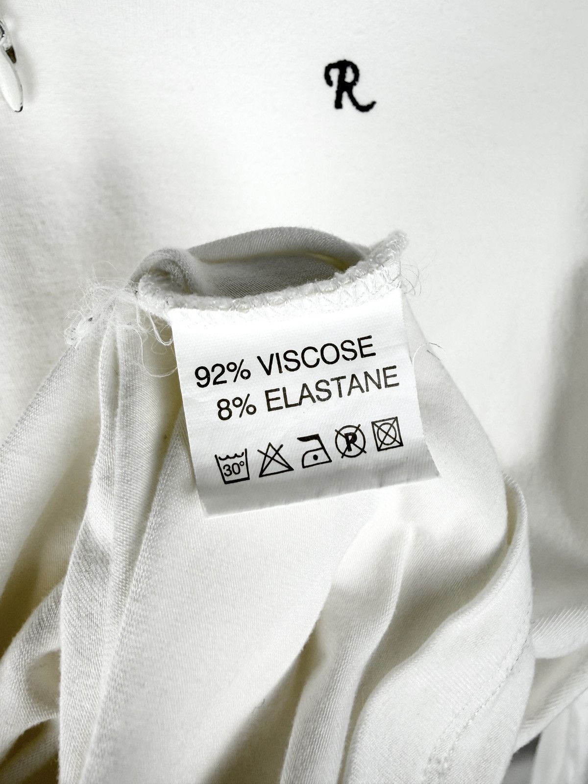 Raf Simons AW04 Raf Simons Waves Quarter Zip High Neck Longsleeve Shirt Size US S / EU 44-46 / 1 - 7 Thumbnail
