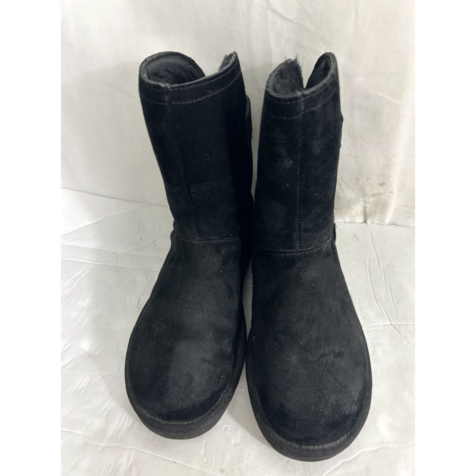 Ugg UGG Australia Remora Boots Black Sheepskin Buckle Fashion Comfort Bling Women 6 Shoes Suede Wool Australia 1012029 Size 28" / US 6 / IT 42 - 7 Thumbnail