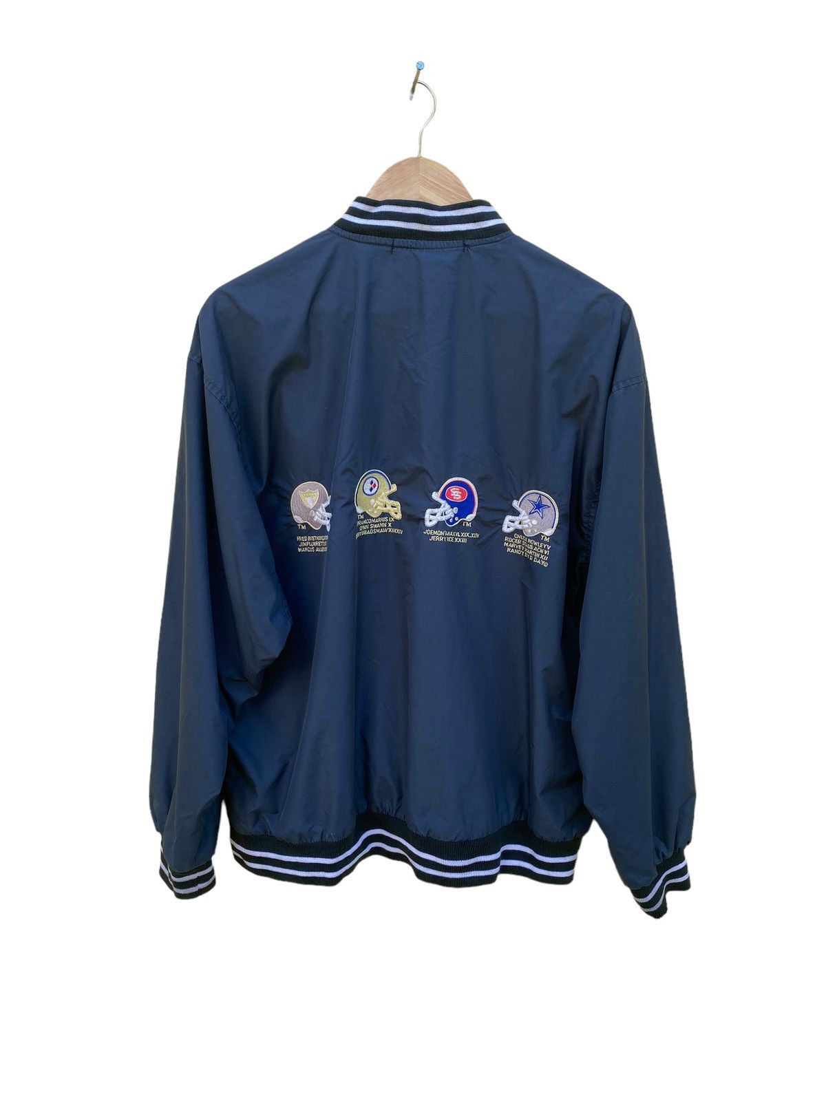 Vintage Vintage Summer storm football varsity jacket Size US L / EU 52-54 / 3 - 3 Thumbnail