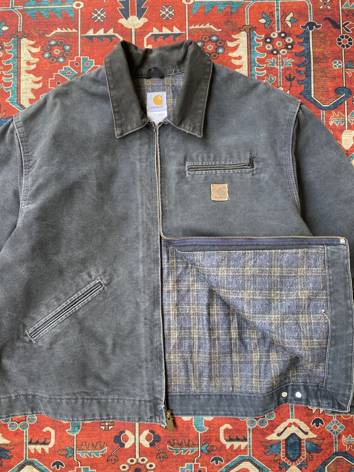 Carhartt SOLD OUT Carhartt Detroit J97 PTL Jacket Blanket Lined Size US XXL / EU 58 / 5 - 4 Thumbnail