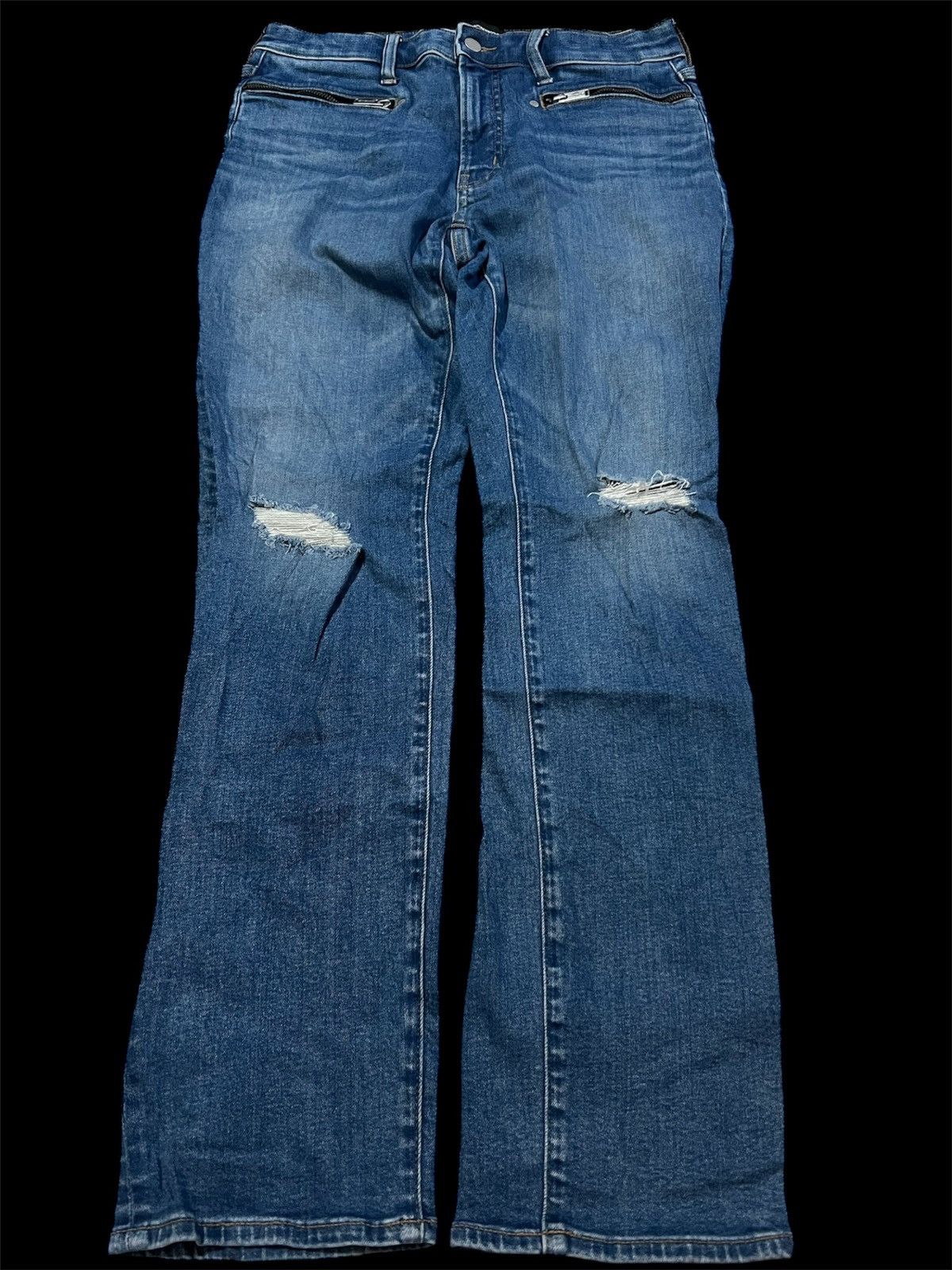 GU GU x UNDERCOVER RIPPED JEANS VERY RARE Size US 30 / EU 46 - 1 Thumbnail