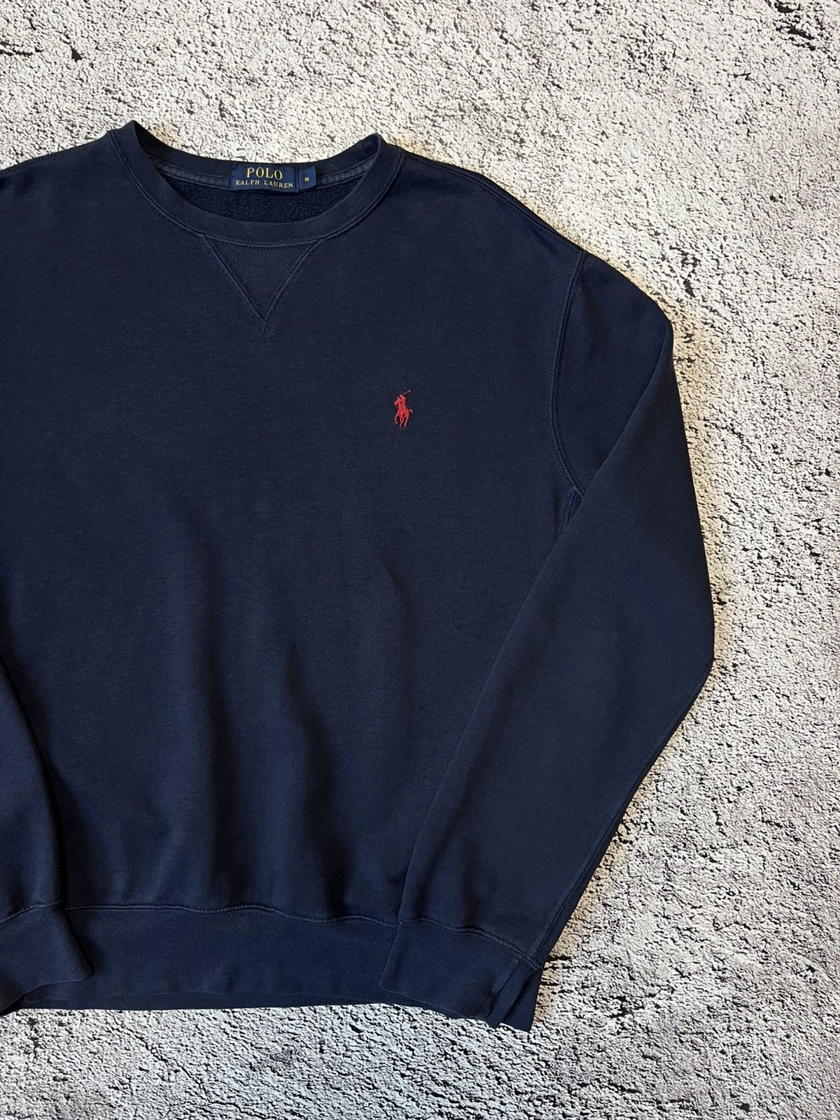 Polo Ralph Lauren POLO RALPH LAUREN Crewneck Sweatshirt Navy Blue Men’s Size M Size US M / EU 48-50 / 2 - 6 Thumbnail
