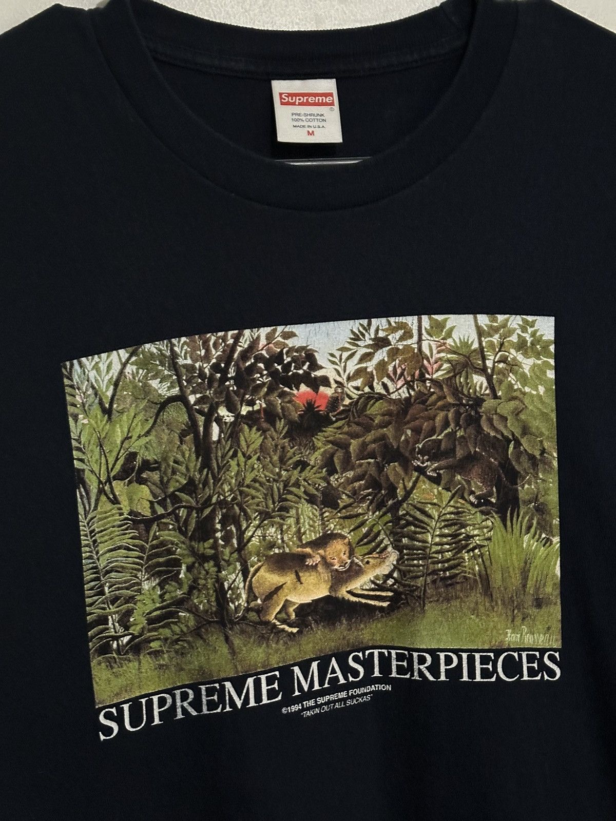 Supreme Supreme Masterpieces Tee Size US M / EU 48-50 / 2 - 2 Thumbnail