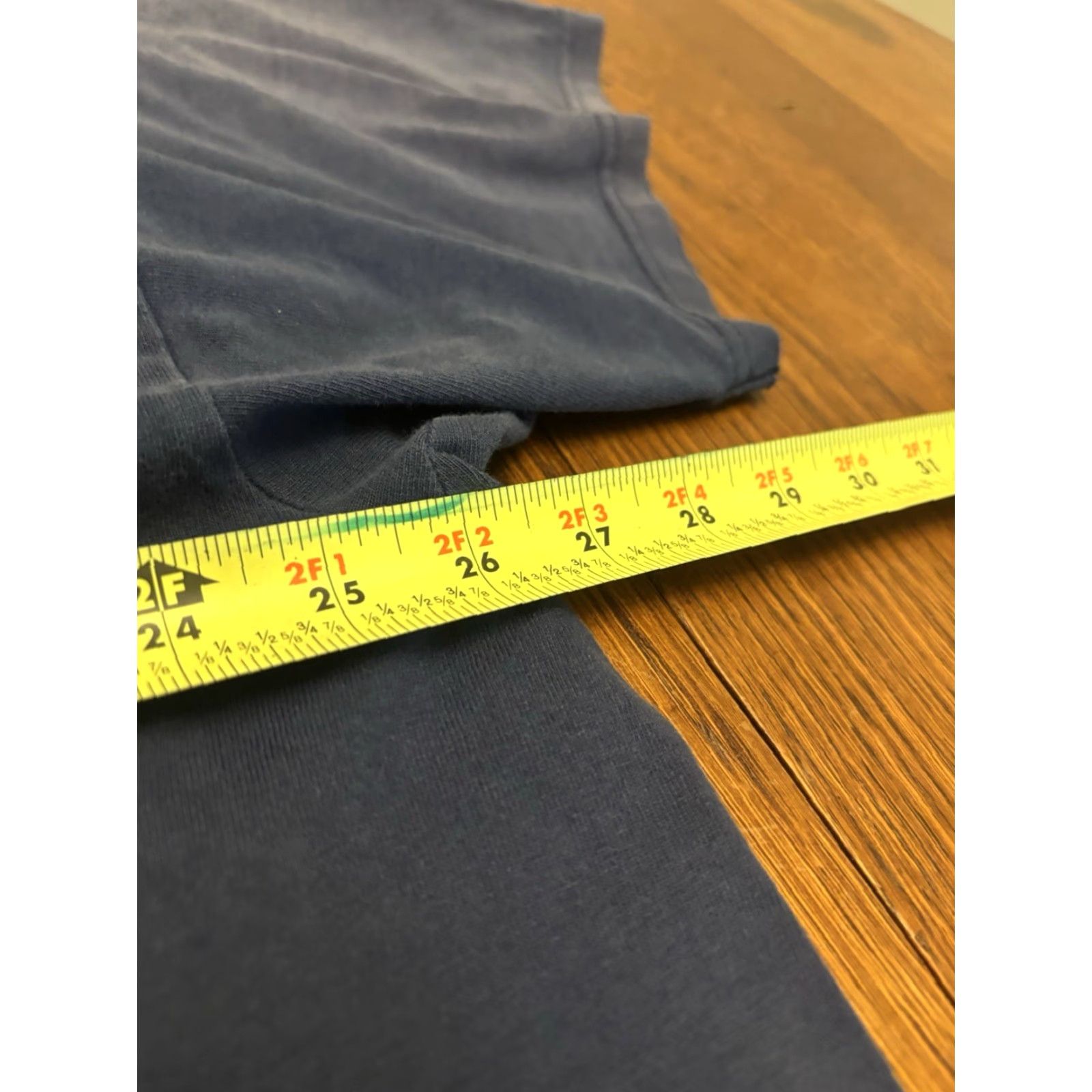 Thrasher VTG 90s Gradient Thrashed T-Shirt Blue 2XL Men Short Sleeve WIP Distressed Grunge Sun Fade Vintage Shirt Size US XXL / EU 58 / 5 - 4 Thumbnail