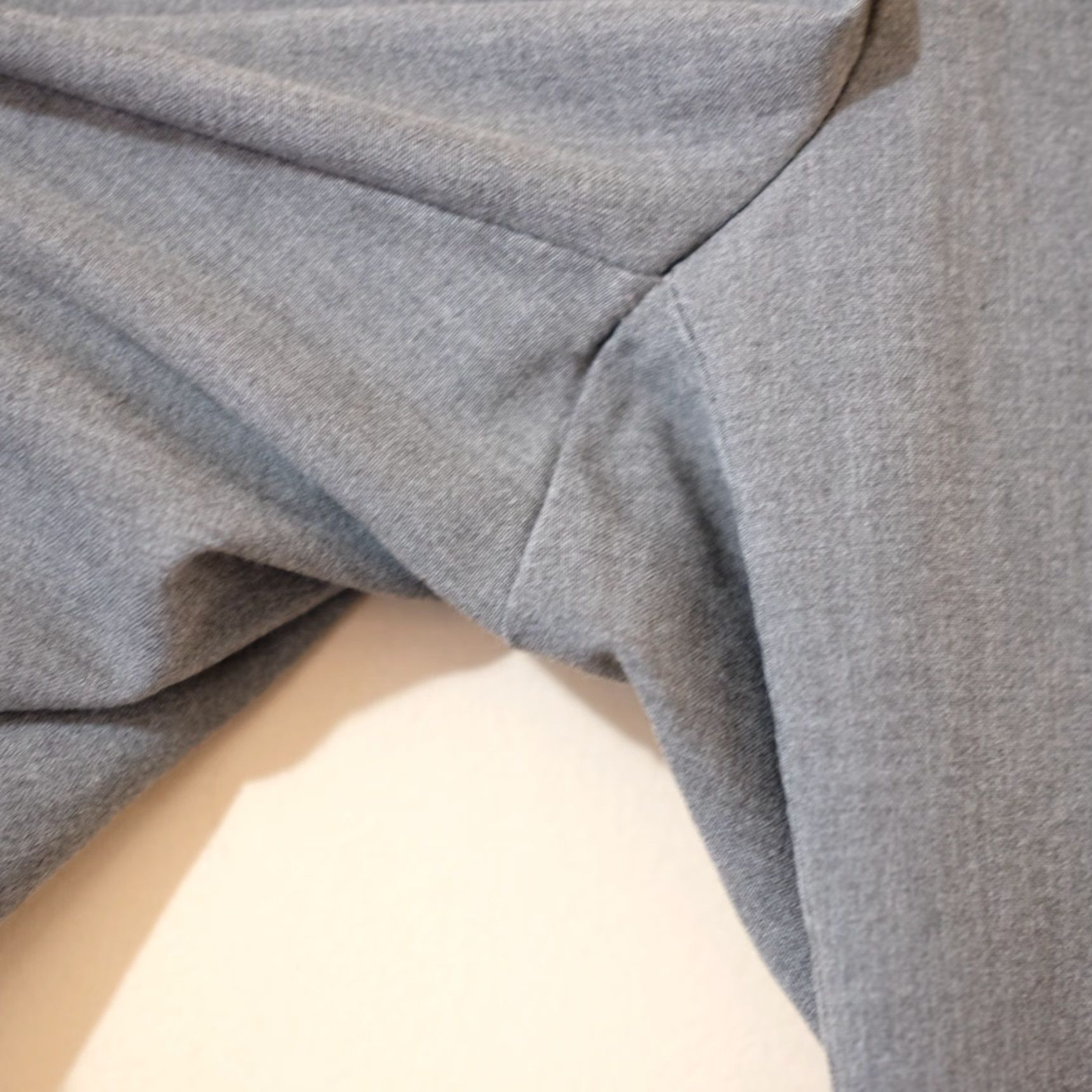 Old Navy Old Navy At Waist Esssential Stretch Straight Grey Dress Pants Women's 2 #H5-22 Size 26" / US 2 / IT 38 - 4 Thumbnail