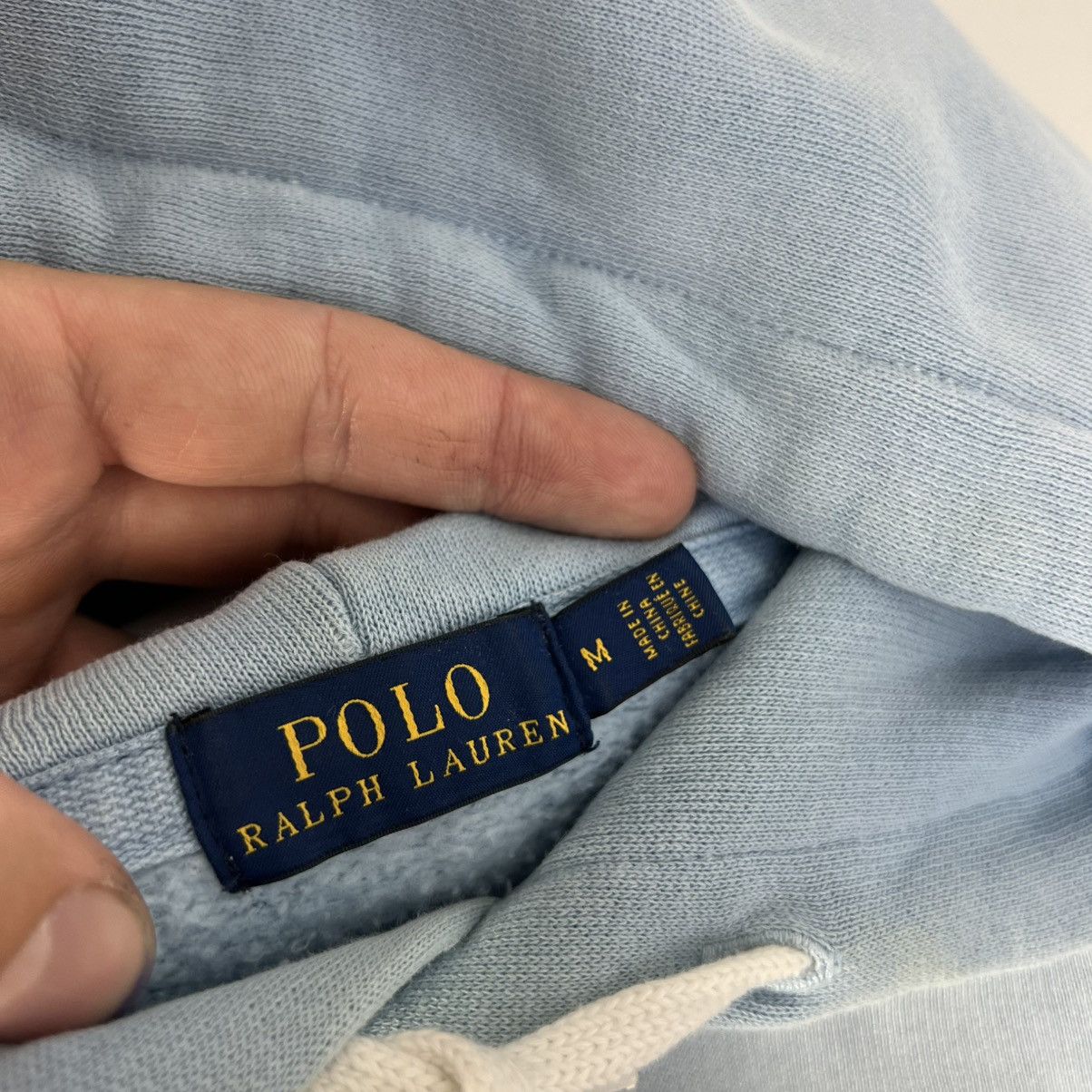 Polo Ralph Lauren Vintage Y2K Polo Ralph Lauren Big Center Logo Hoodie Size M / US 6-8 / IT 42-44 - 3 Thumbnail