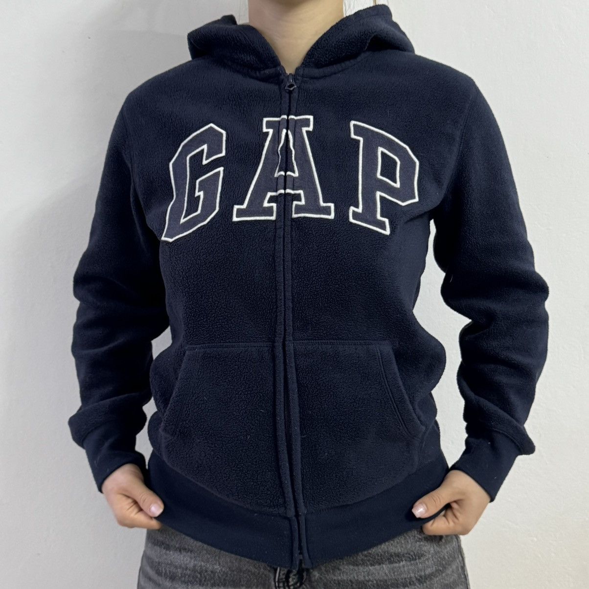 Gap Vintage Gap Fleece yeezy style Size S / US 4 / IT 40 - 1 Thumbnail