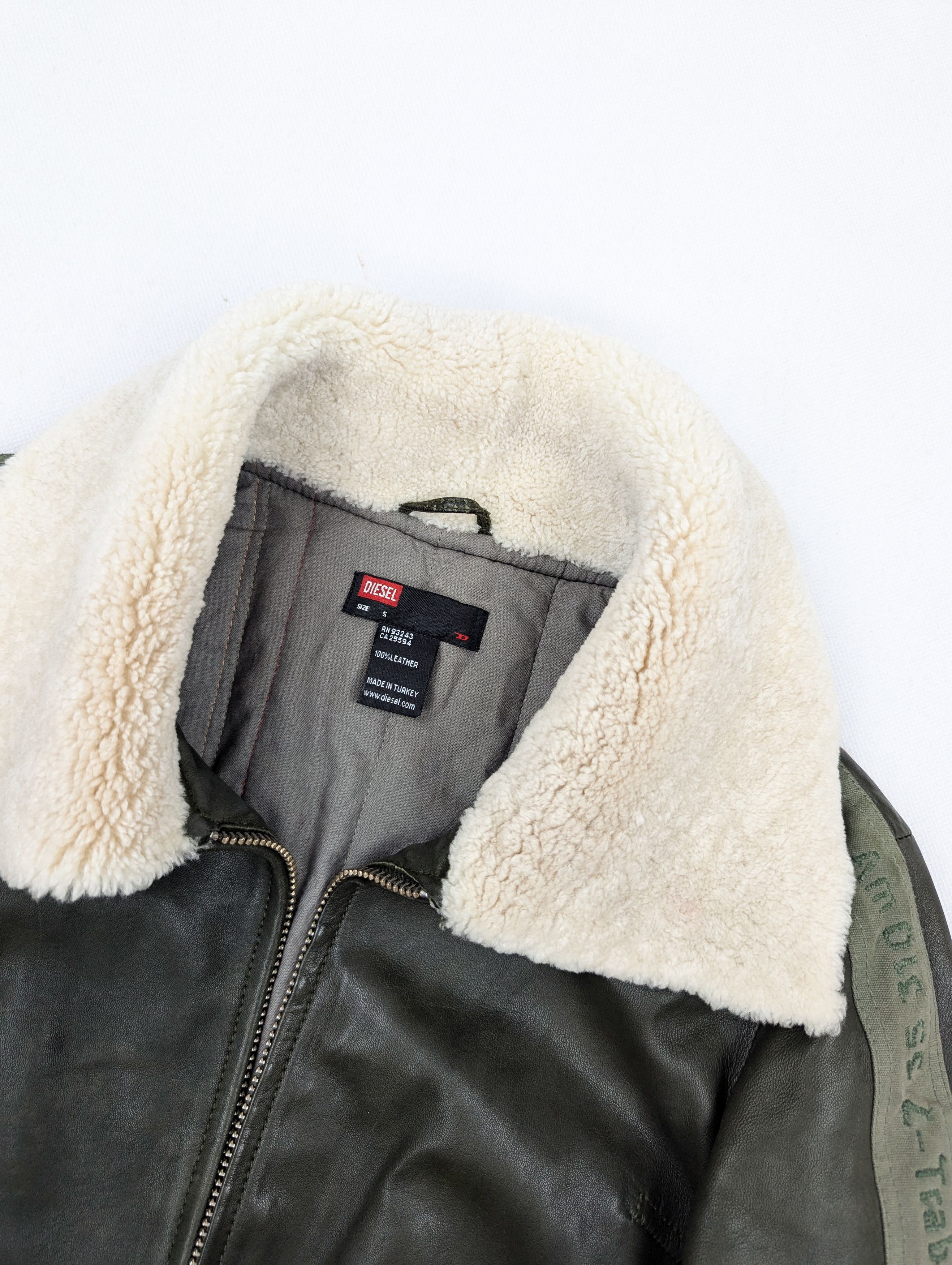 Diesel Diesel aviator leather jacket S Size S / US 4 / IT 40 - 5 Thumbnail