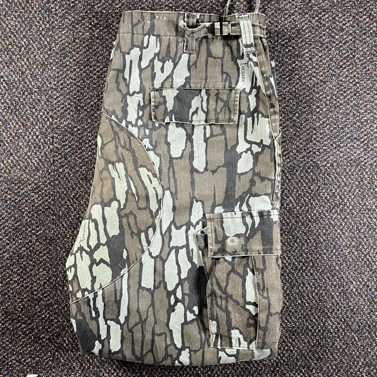 Vintage × Winchester Vintage Winchester Tree Bark Camo Cargo Pants Size US 38 / EU 54 - 6 Thumbnail