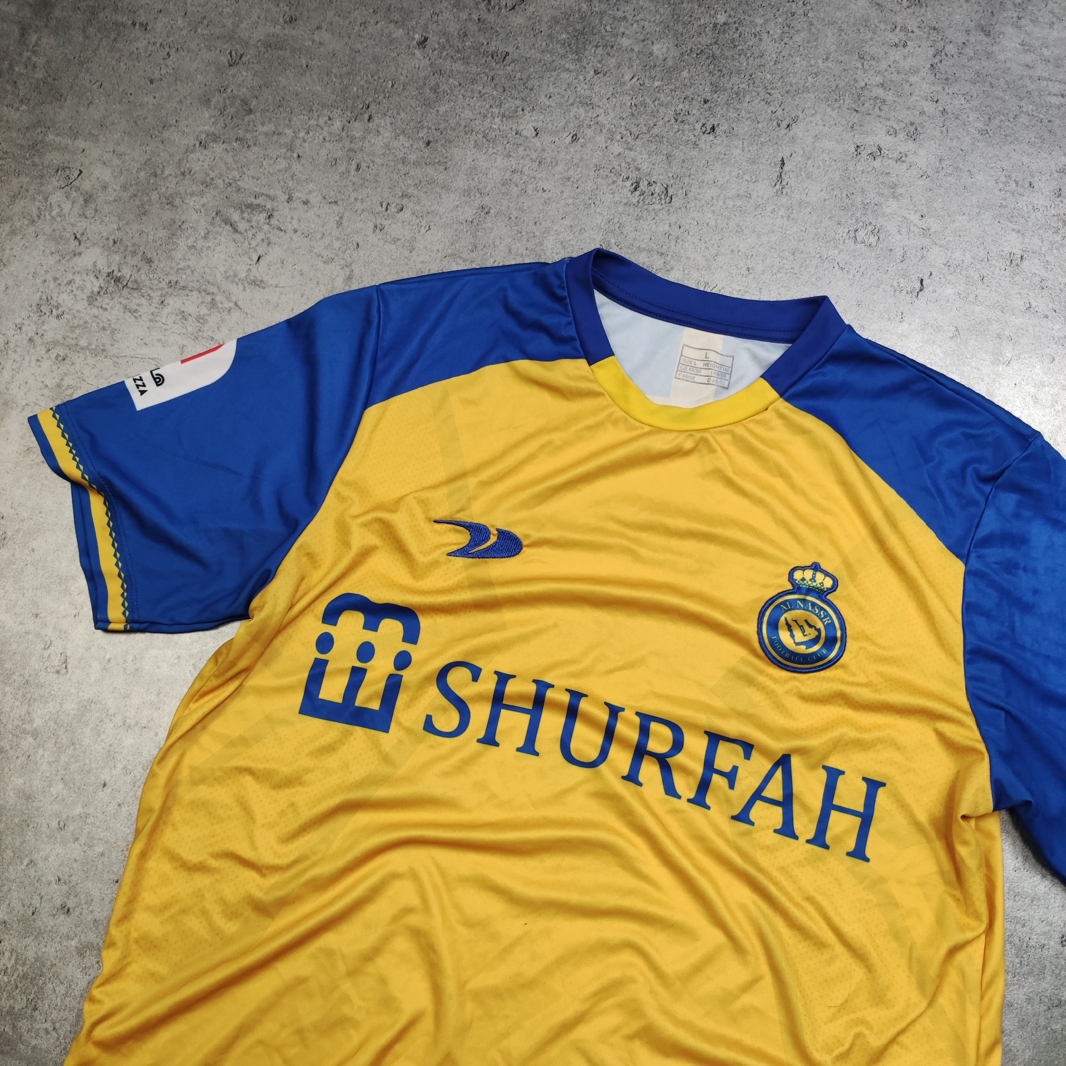 Other Al-Nassr #7 Cristiano ronaldo Home Football Jersey Size US L / EU 52-54 / 3 - 4 Thumbnail