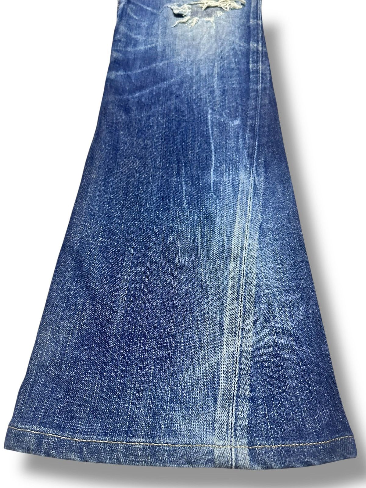 Edwin Flare Vintage Edwin BlueTrip Japan Flare Bootcut ThunderWash Size US 31 - 10 Thumbnail