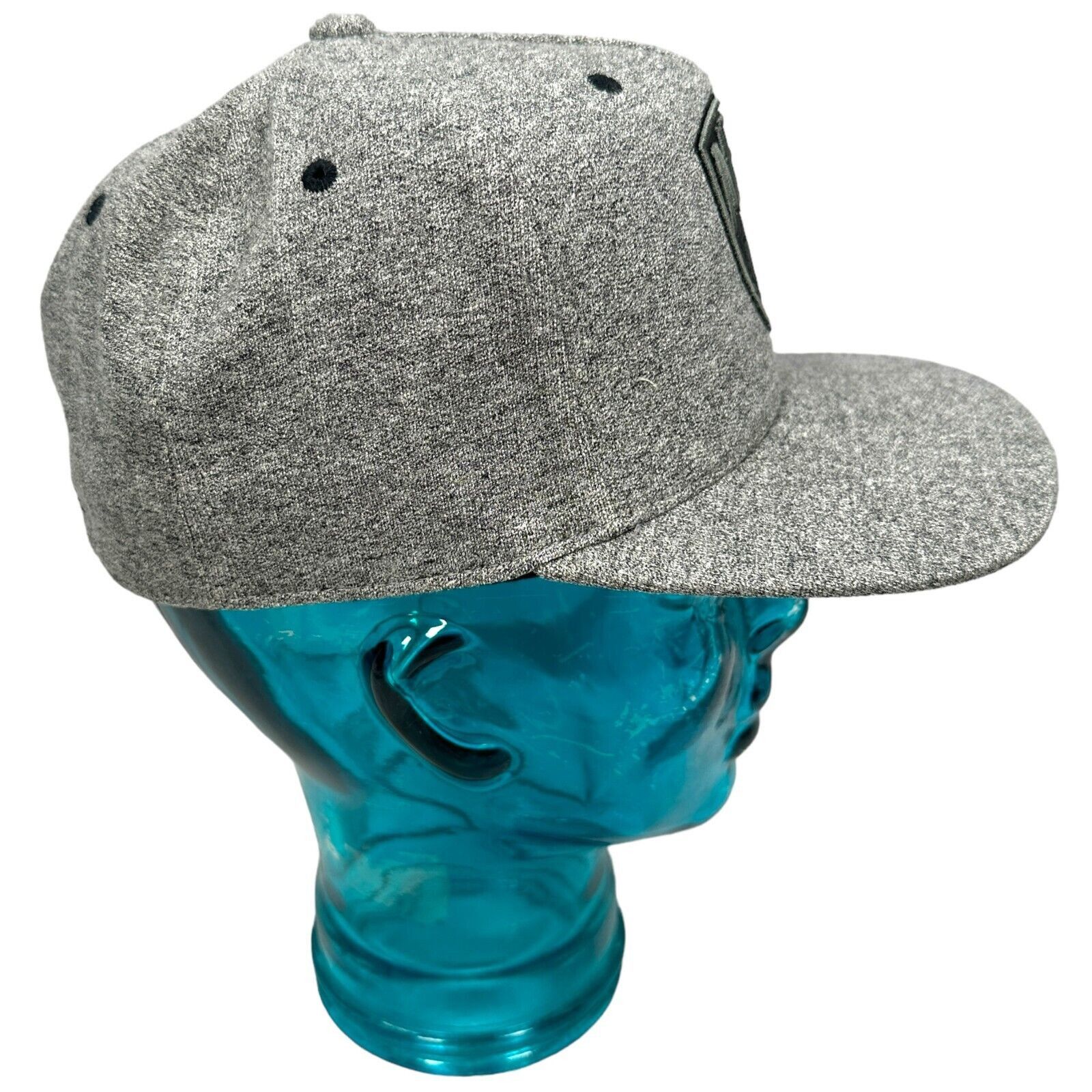 Mitchell & Ness Mitchell & Ness Brooklyn Nets Fitted Hat Gray Black 7 New Size ONE SIZE - 2 Thumbnail