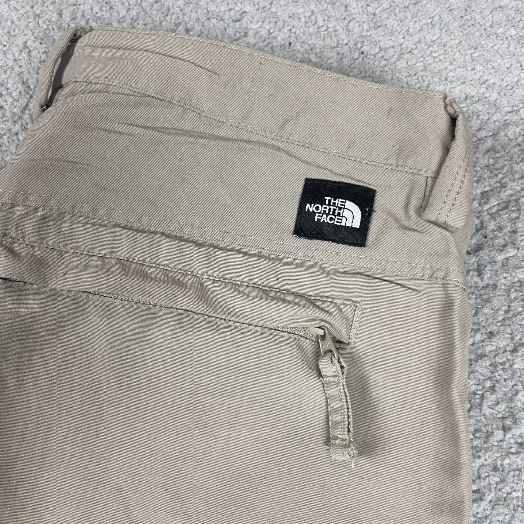 The North Face The North Face Hiking Pants Womens 8 Brown Beige Nylon Casual Outdoor TNF Size 30" / US 8 / IT 44 - 2 Thumbnail