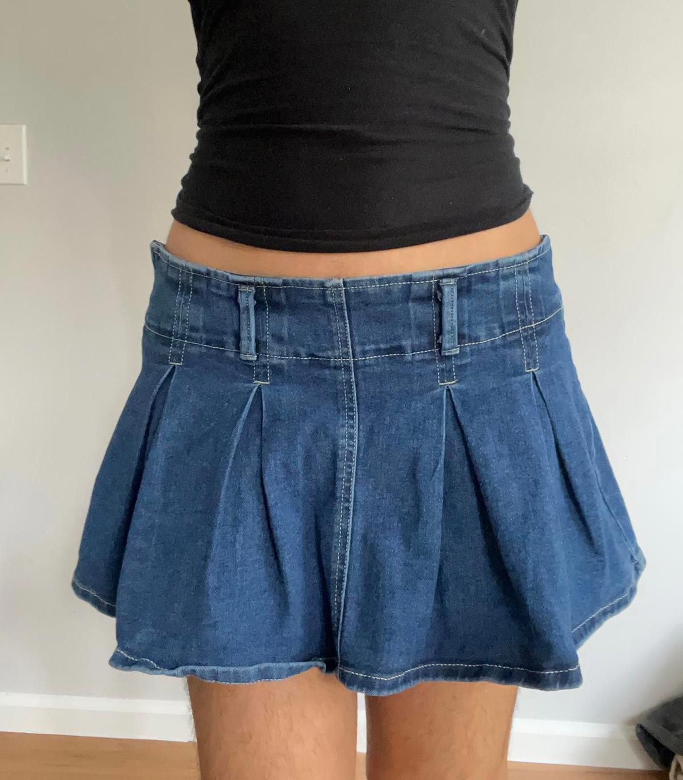 Other Women’s Jean mini skirt Size 28" / US 6 / IT 42 - 2 Thumbnail
