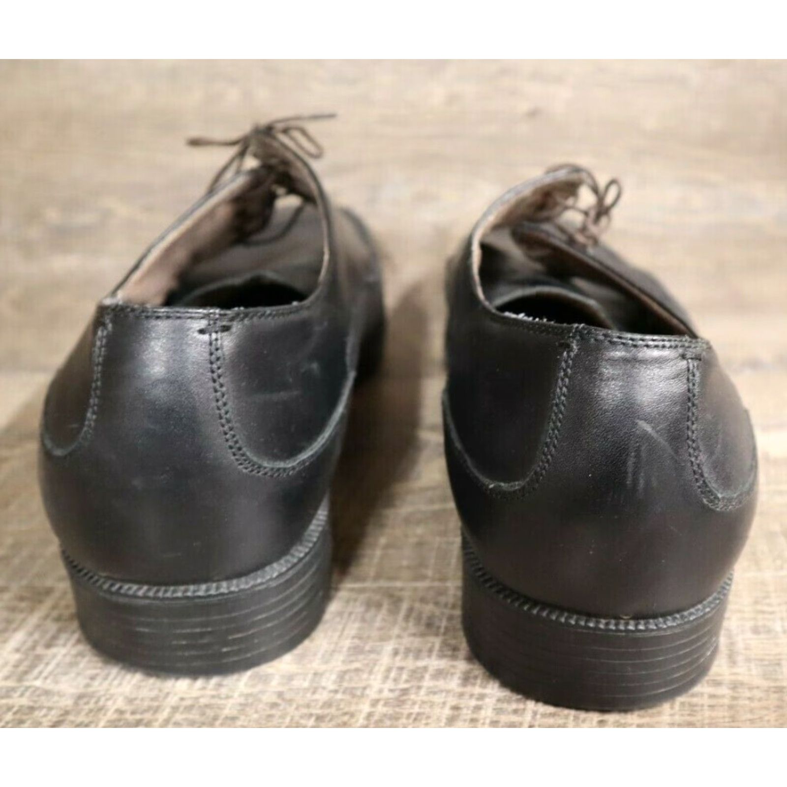 Reebok Reebok Oxford Dress Shoes Men 9 D Black 11667-001 Shoes - Mens Oxford Dress Black 9 D Reebok 11667-001 Size US 9 / EU 42 - 4 Thumbnail