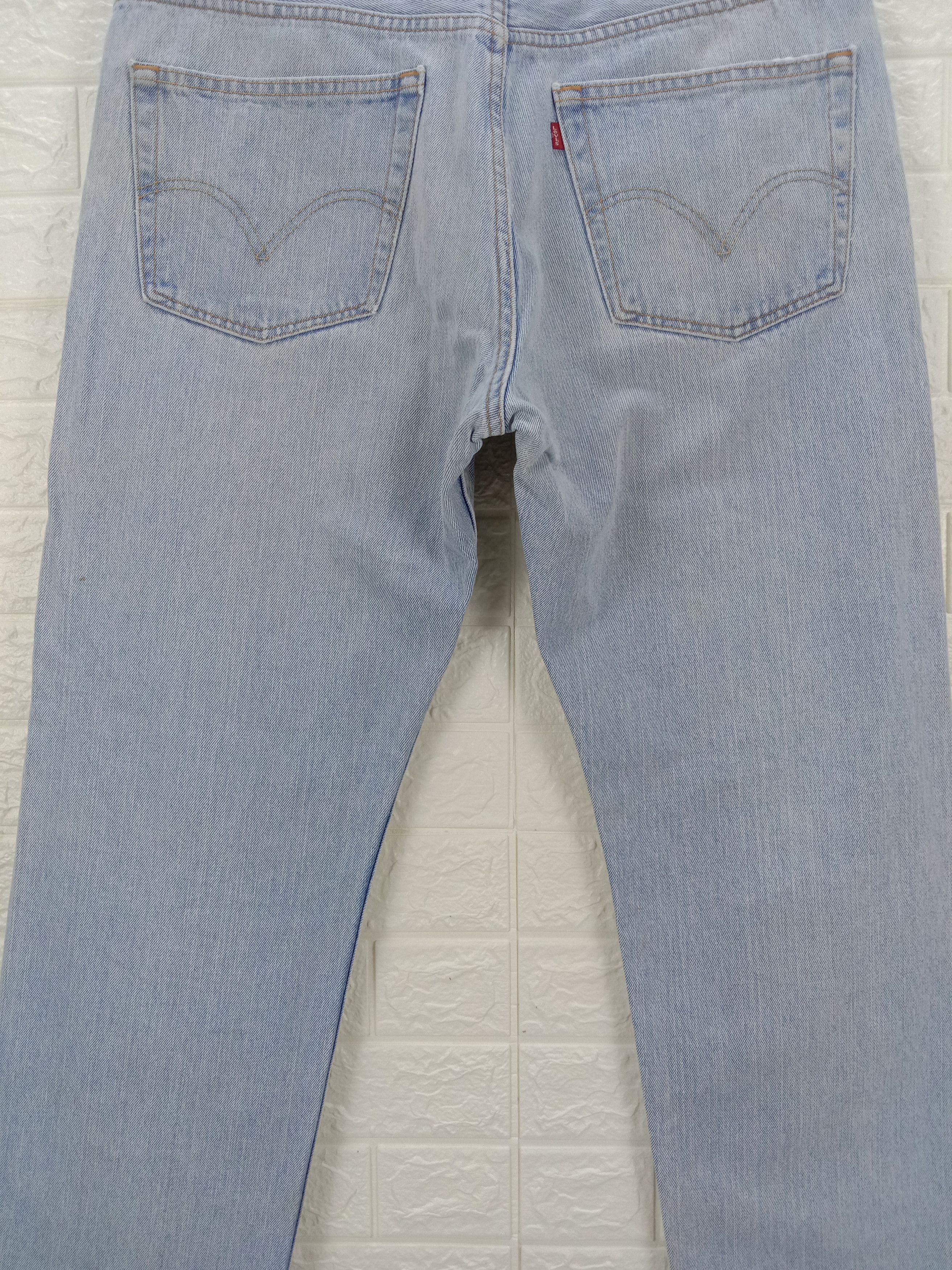 Levi's Vintage Levi's 505 Light Wash Jeans Regular Fit Denim Size US 38 / EU 54 - 7 Thumbnail