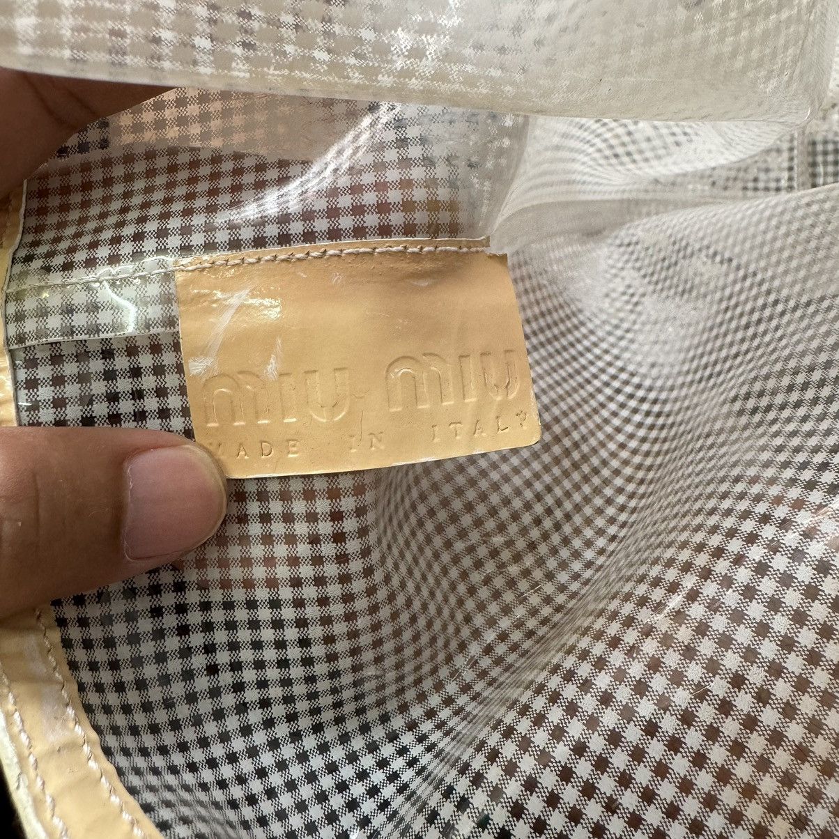 Miu Miu × Vintage Vintage Miu Miu Sheer Mesh Tote Bag Size ONE SIZE - 6 Thumbnail