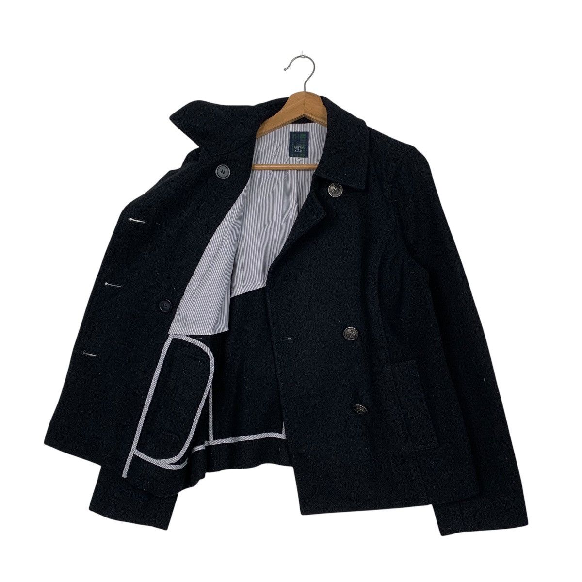 Japanese Brand Keith Double Breasted Wool Jacket Size S / US 4 / IT 40 - 9 Thumbnail