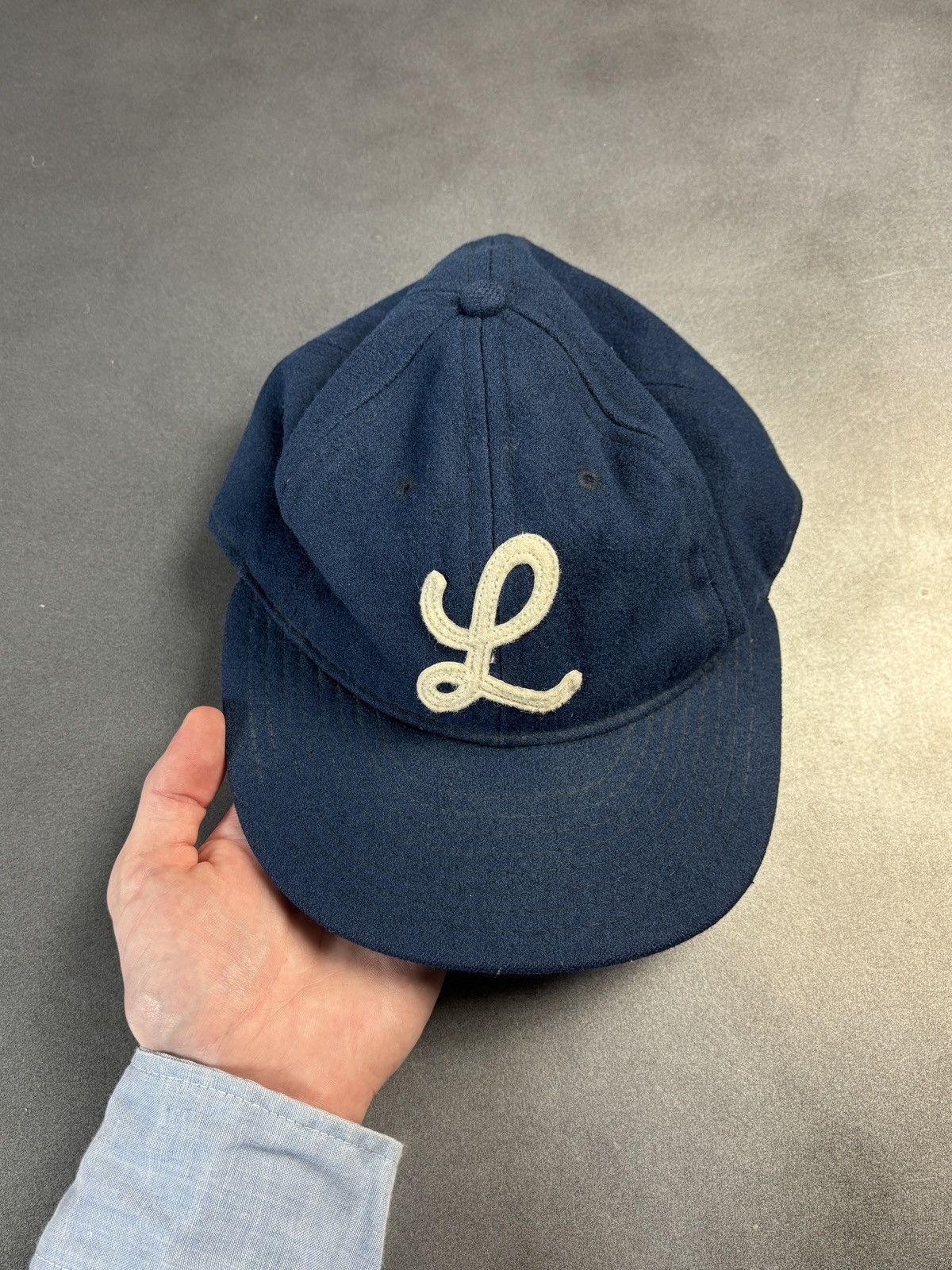 Ebbets Field Flannels × Vintage 1990s Vintage Wool Baseball Cap Brewery 1950s Style Patch Size ONE SIZE - 2 Thumbnail