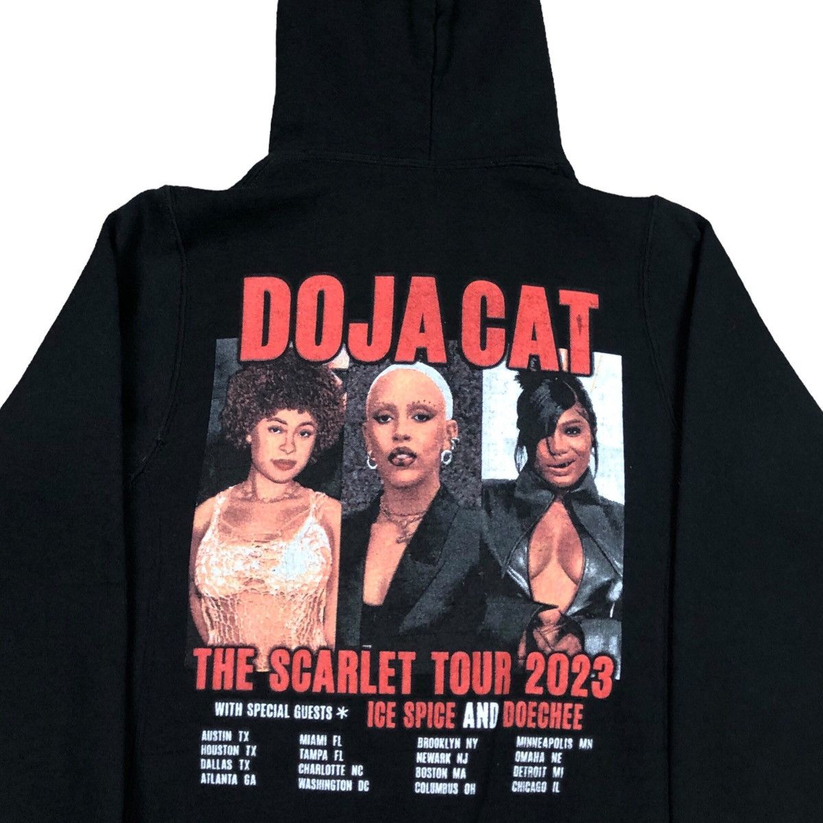 Band Tees × Russell Athletic Doja Cat 2023 The Scarlet Tour Hoodie Sweatshirt Adult Small Size US S / EU 44-46 / 1 - 7 Thumbnail