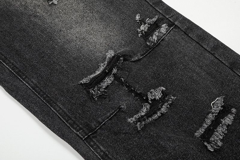Jean American retro washed ripped jeans for men Size US 32 / EU 48 - 6 Thumbnail