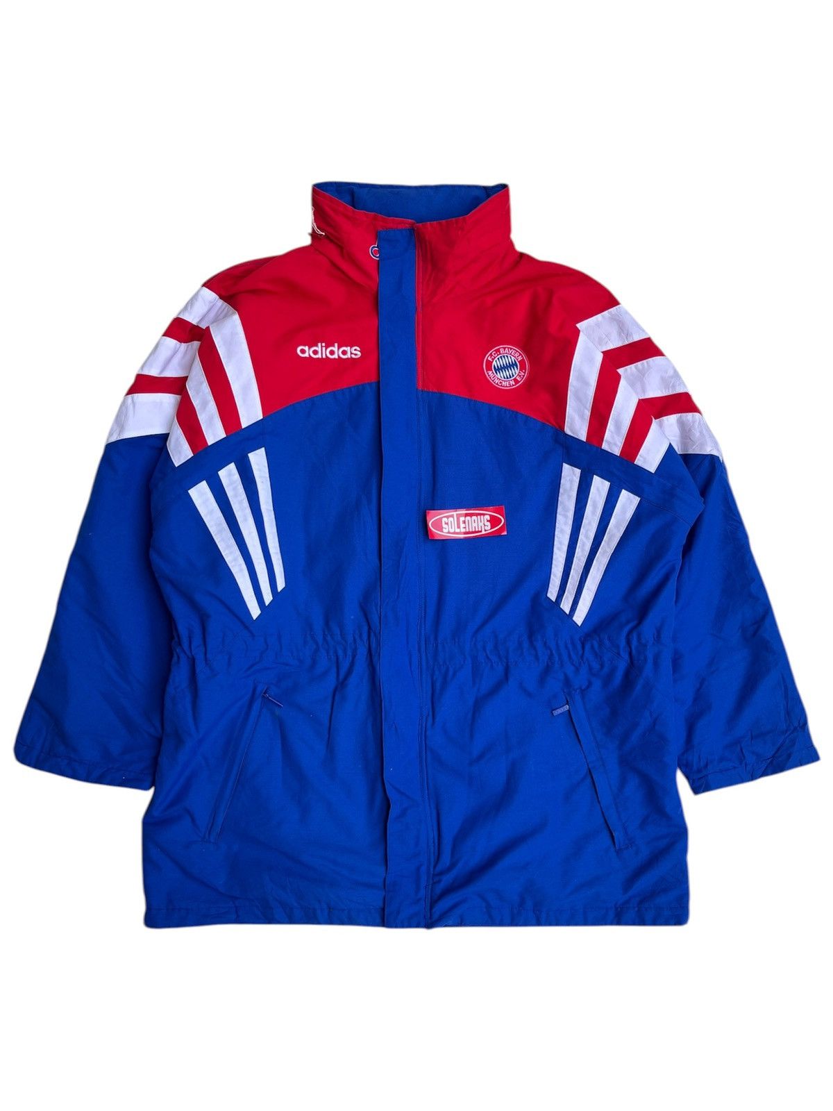 Adidas Vintage Bayern munchen 93/95 padded jacket rare Size US XL / EU 56 / 4 - 2 Thumbnail