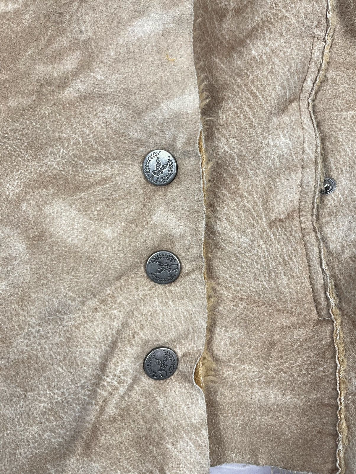 Giorgio Armani Rare Armani Jeans Vintage Y2K Fur Crop Jacket Size M / US 6-8 / IT 42-44 - 7 Thumbnail