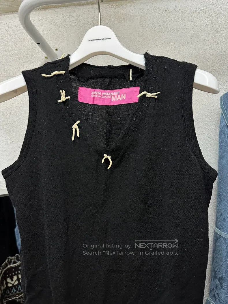 Junya Watanabe Junya Watanabe Ethnic Wool Vest Size S / US 4 / IT 40 - 2 Thumbnail