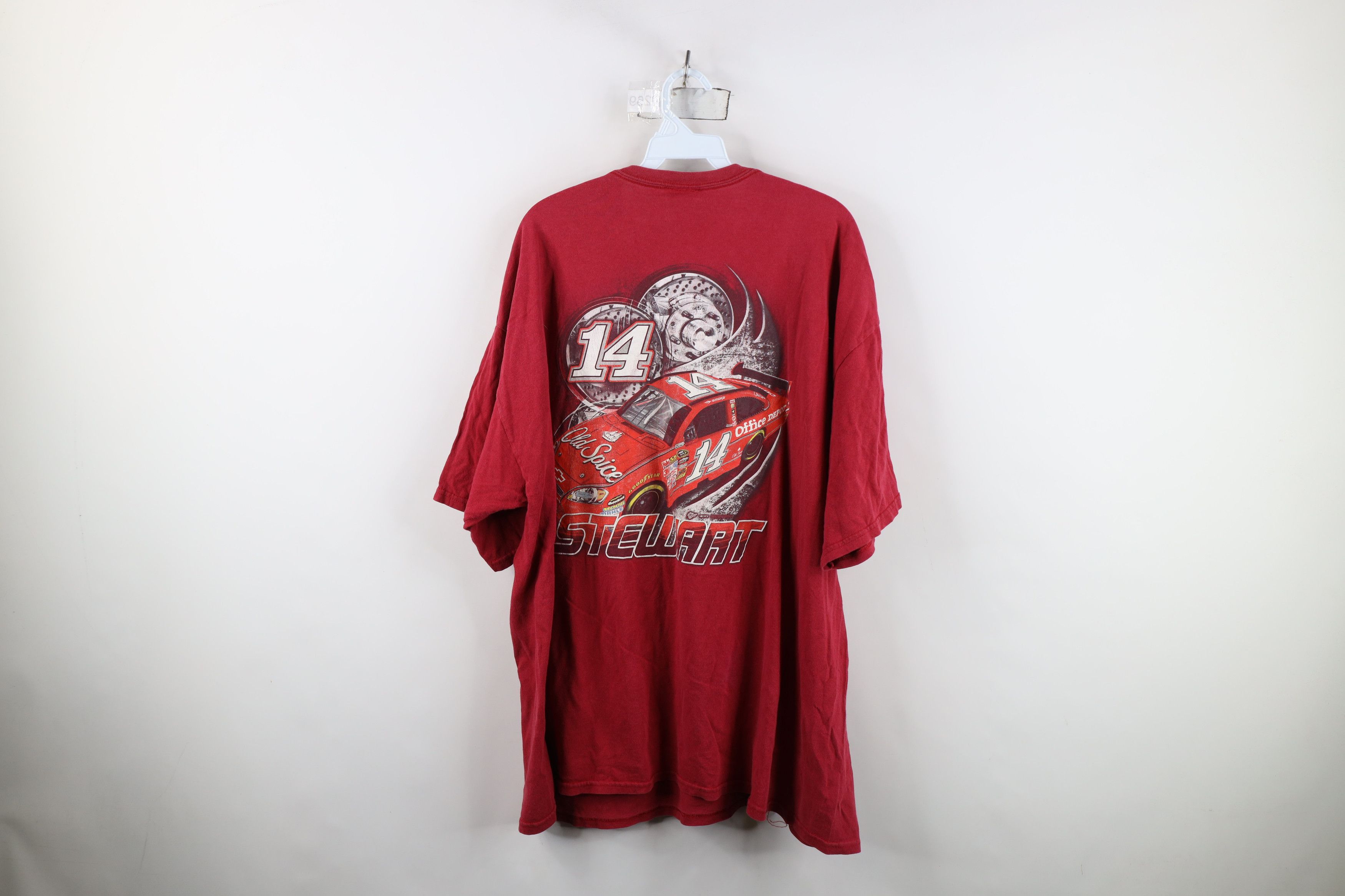 Vintage Vintage Y2K Nascar Tony Stewart Racing Short Sleeve T-Shirt Size US XXL / EU 58 / 5 - 12 Thumbnail