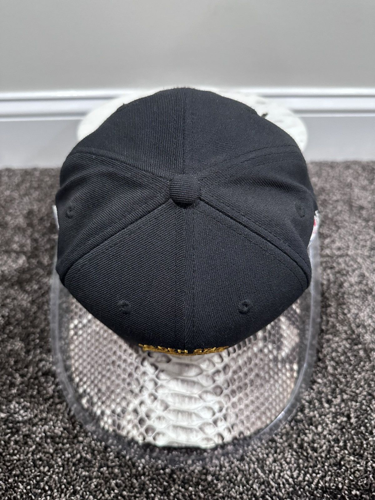 Just Don Just Don x Mitchell & Ness NBA GS Warriors Finals Patch Hat Size ONE SIZE - 5 Thumbnail