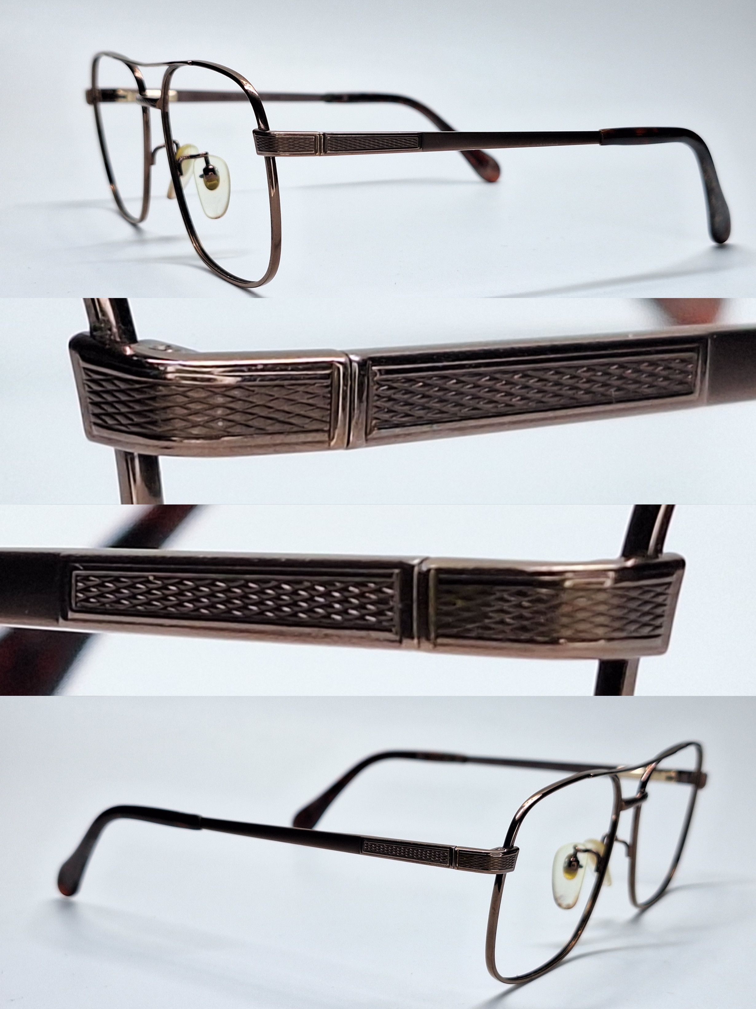 Other Two-Ring LX-1930 All Titanium IP Double Bridge Eyeglass Size ONE SIZE - 3 Thumbnail