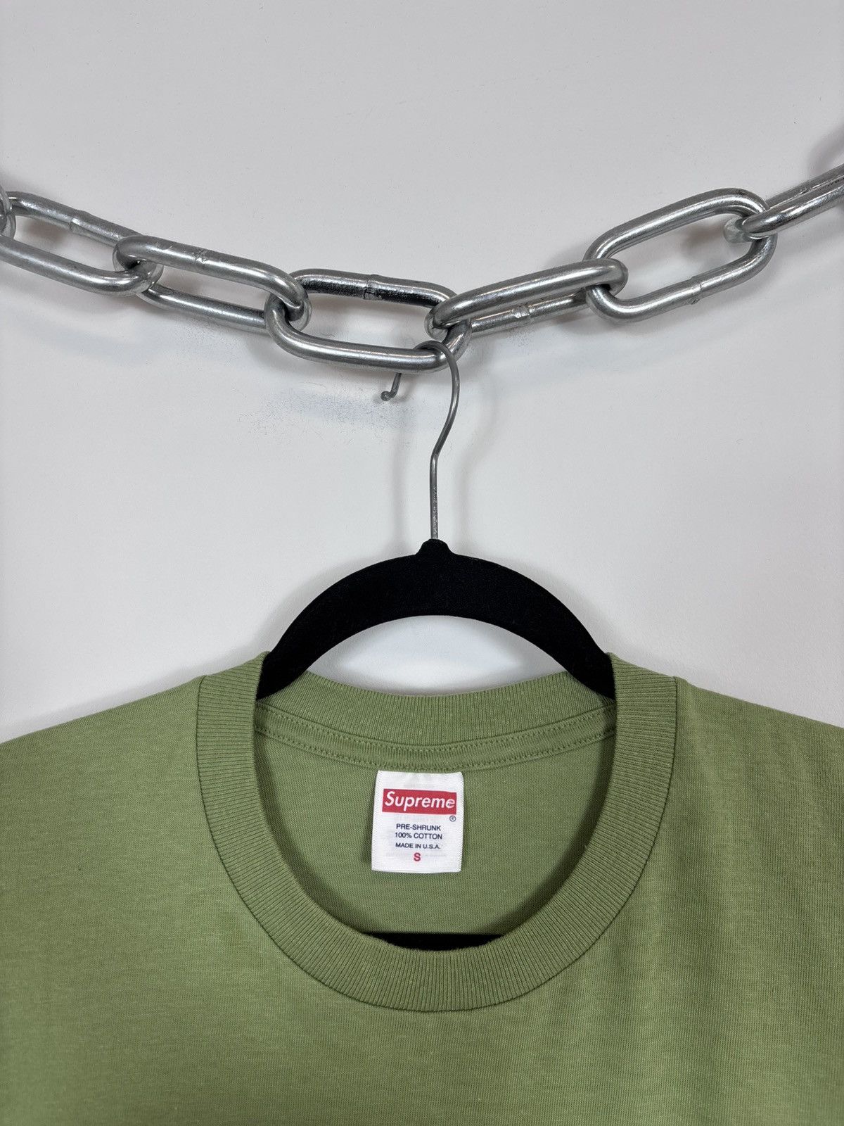Supreme Supreme Futura Box Logo Moss Green Men’s T-Shirt Tee Size US S / EU 44-46 / 1 - 5 Thumbnail