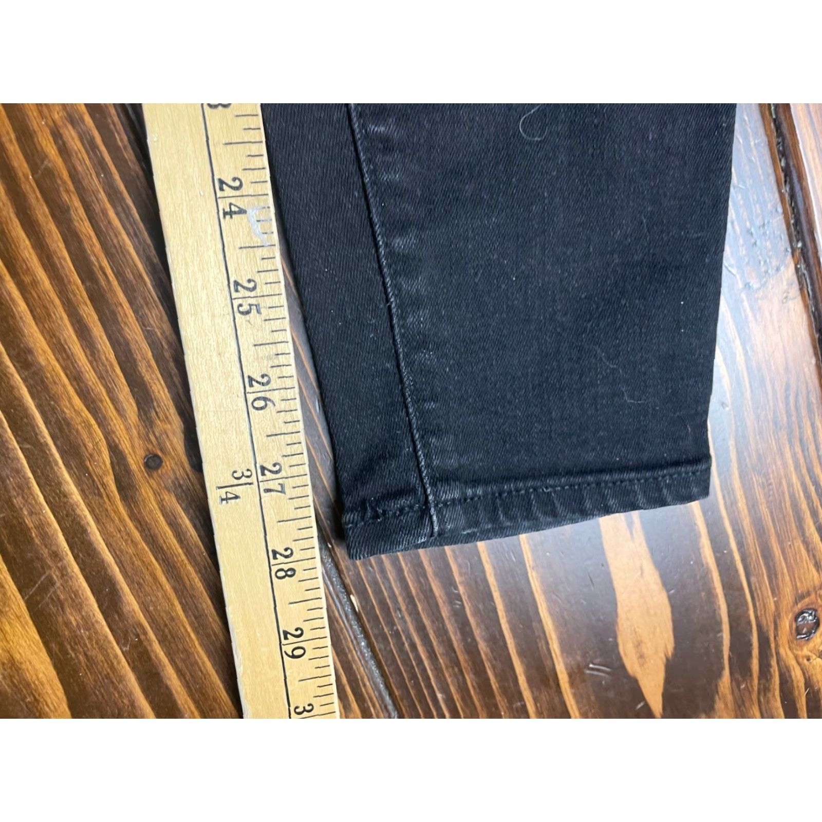 Gap **Gap 1969 Women's Size 29S True Skinny Black Denim Jeans** User: Gap 1969 Women's Size 29S True Skinny Black Denim Jeans Size 28" / US 6 / IT 42 - 6 Thumbnail