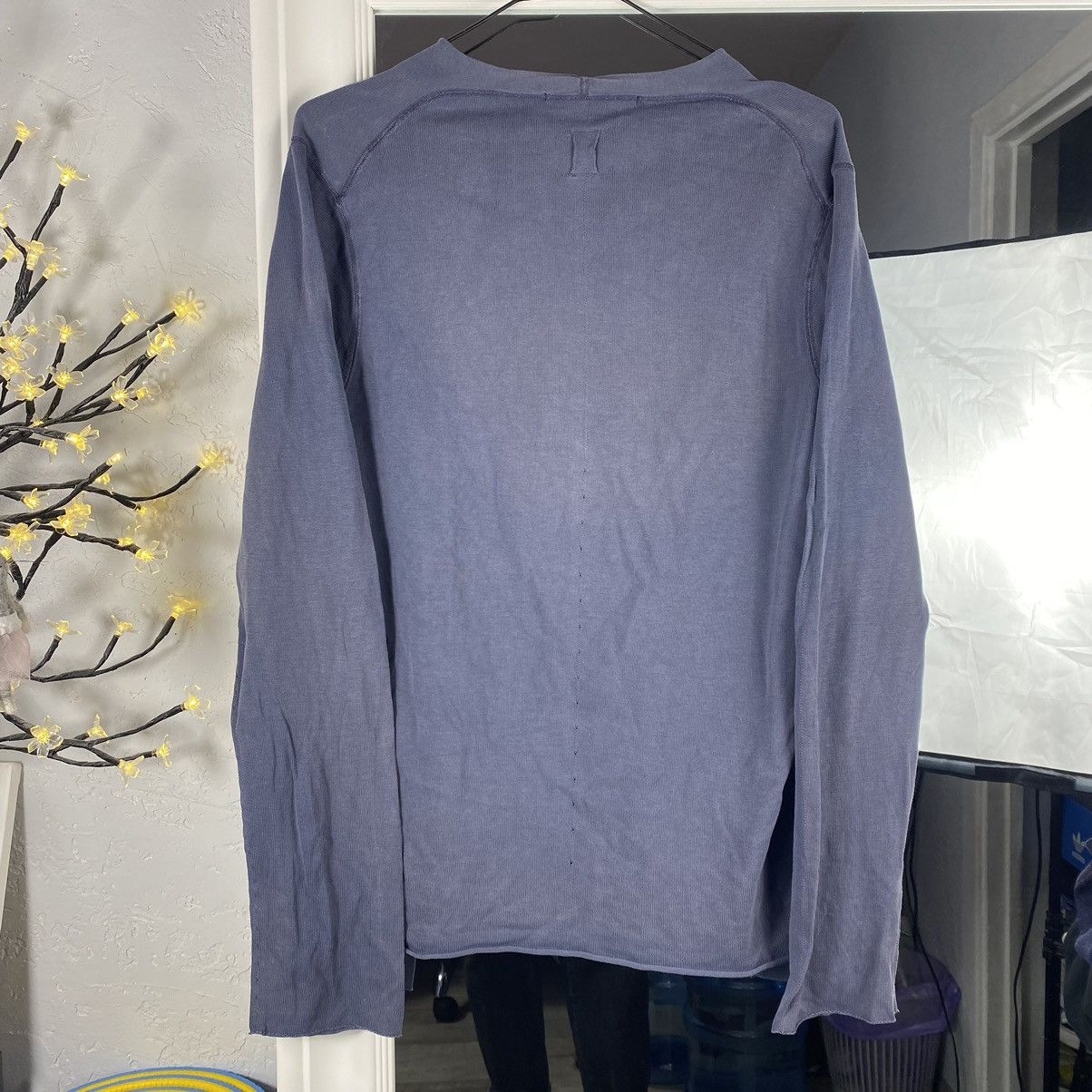 hannes roether HANNES ROETHER LIGHT NAVY FADED SWEATER Size US L / EU 52-54 / 3 - 2 Thumbnail