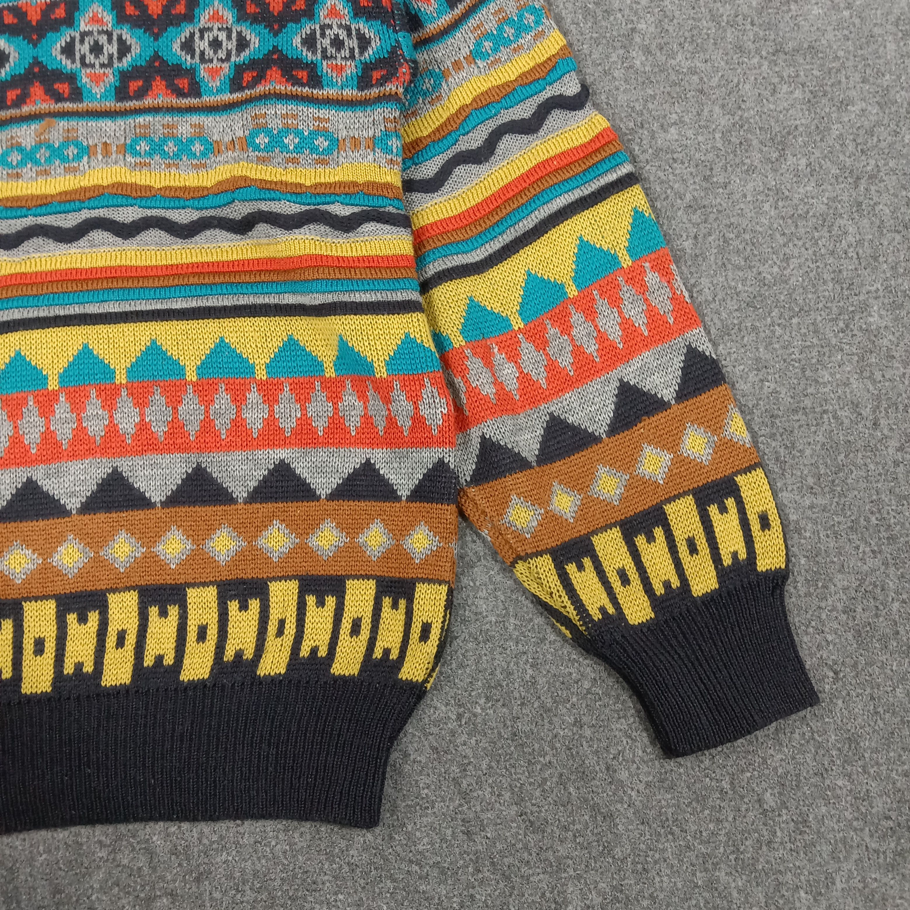 Coogi × Vintage Polo Horse Coogi Style Bohemian Sweatshirt Size US M / EU 48-50 / 2 - 4 Thumbnail