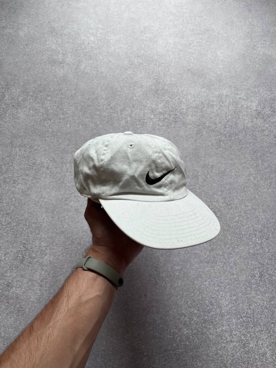 Nike Vintage Nike Swoosh Archival Cap Y2K Os Size ONE SIZE - 2 Thumbnail