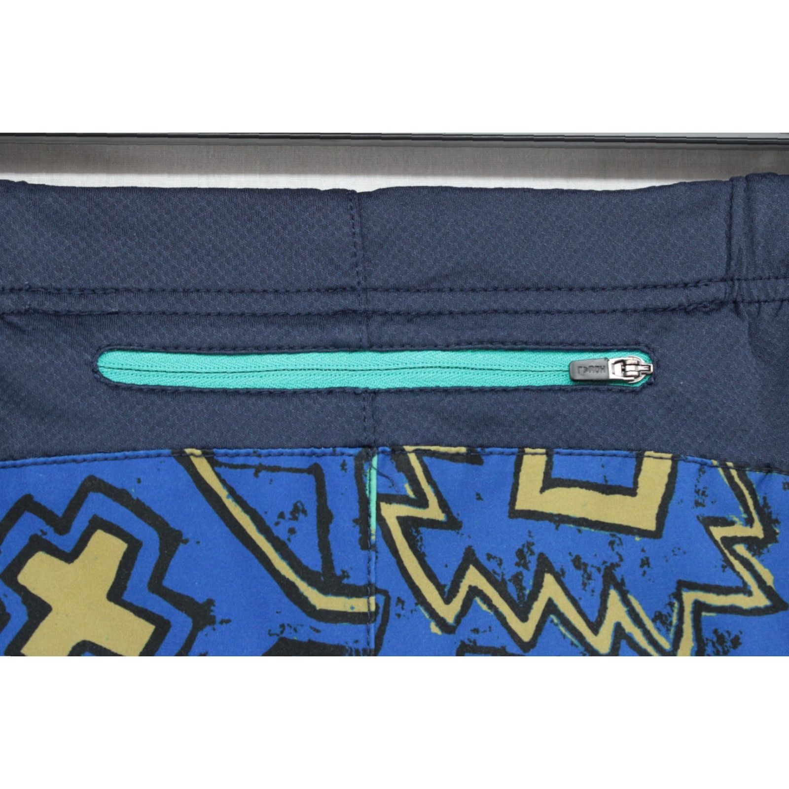 Walls VINTAGE Without Walls Swim Trunks Mens M Blue Lined Tribal Geometric Lined Hybrid Size US 31 - 3 Thumbnail