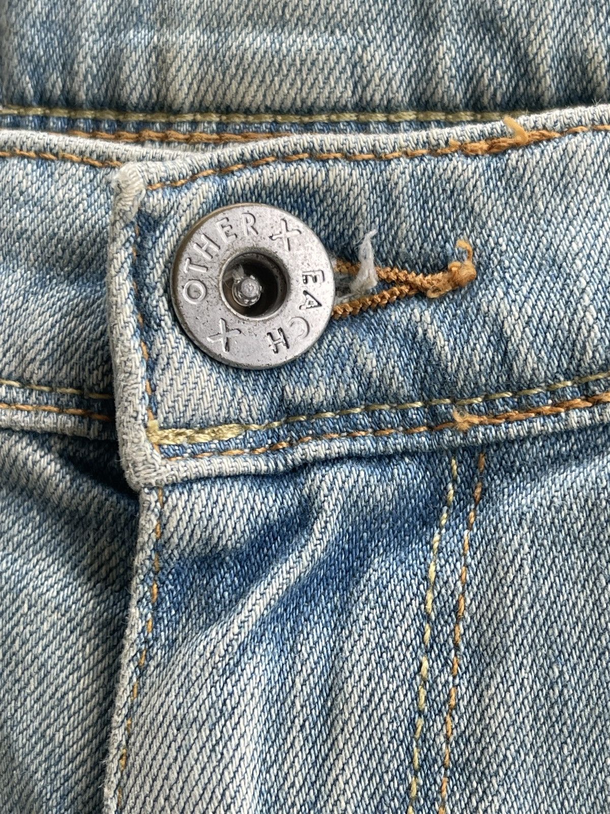 EACH x OTHER Each X Other Paris Boyfriend Distressed Jeans Size 31" - 12 Thumbnail