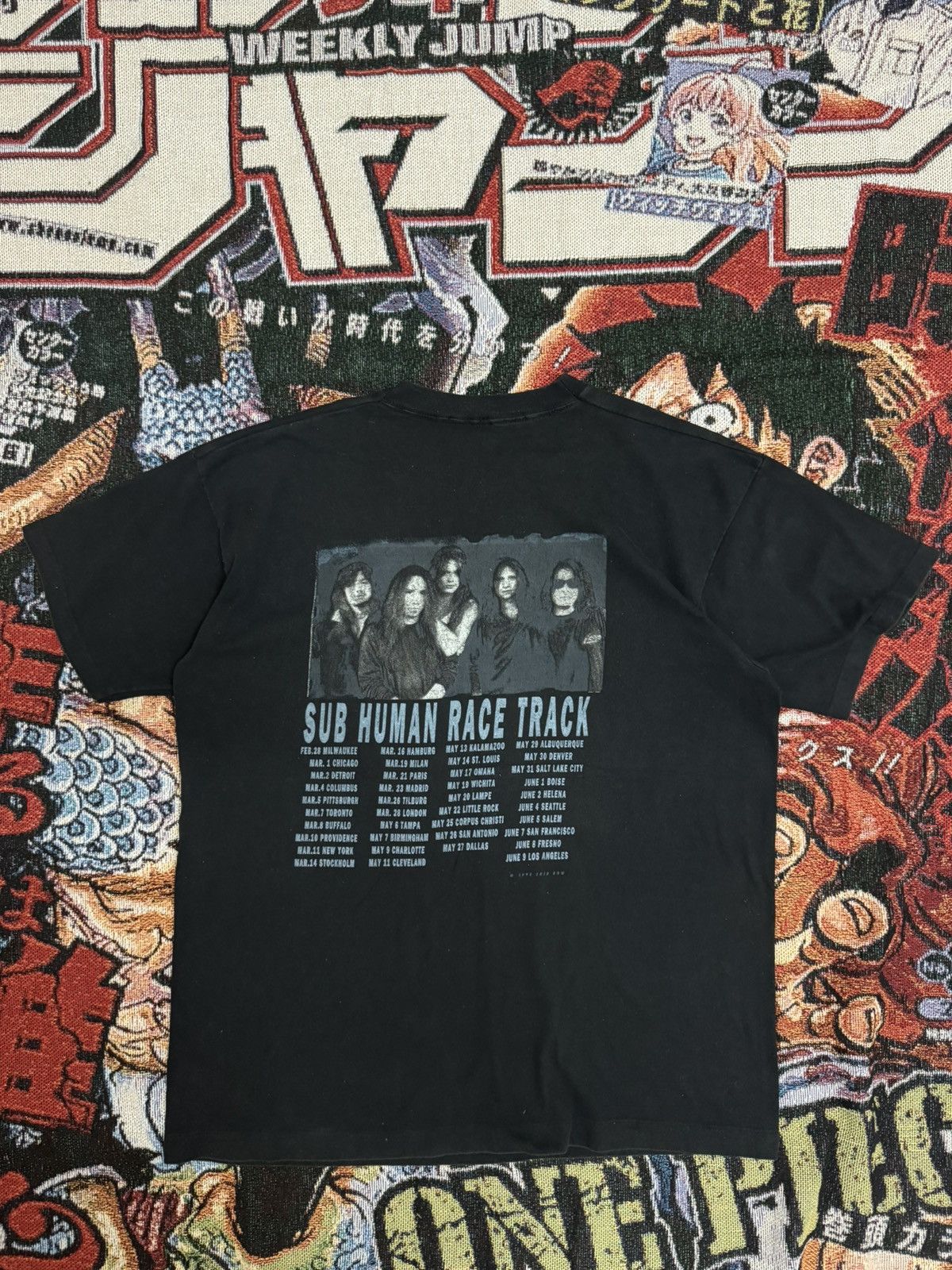 Band Tees VTG Skid Row 90s Size US XL / EU 56 / 4 - 3 Thumbnail