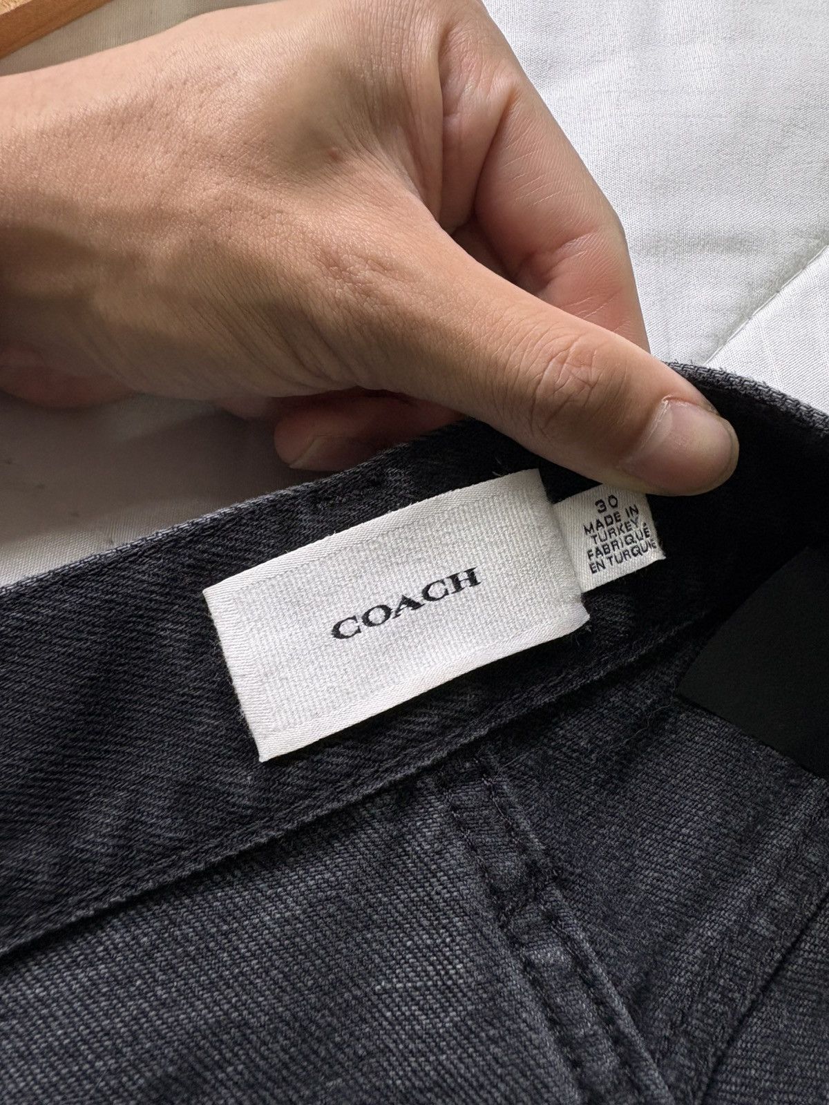 Coach Coach Black Jeans Carpenter Pants Size US 32 / EU 48 - 14 Thumbnail