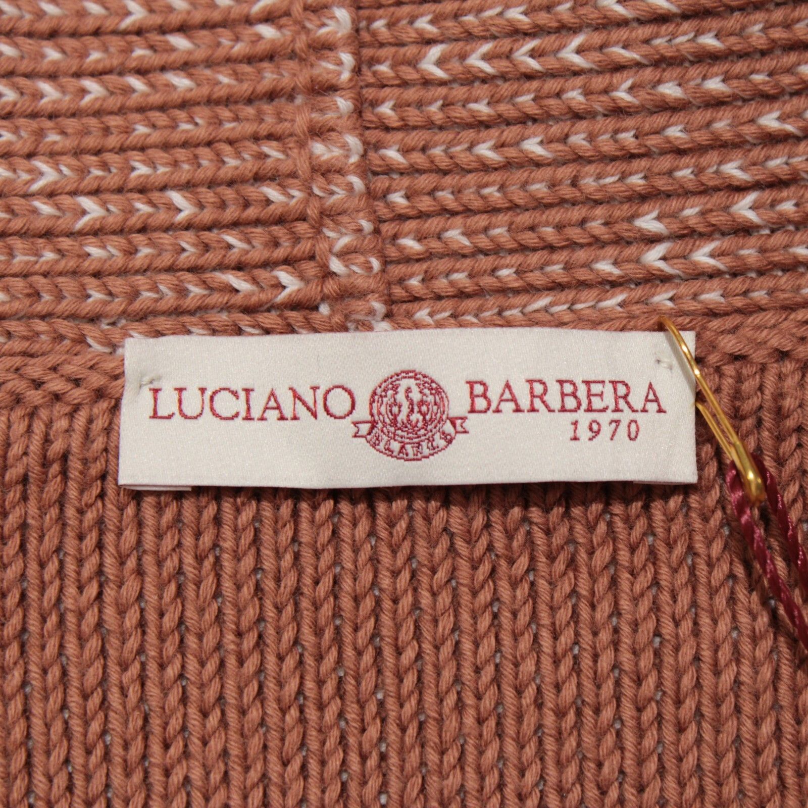 Luciano Barbera Luciano Barbera Sweater Size US M in Orange Size US M / EU 48-50 / 2 - 3 Thumbnail
