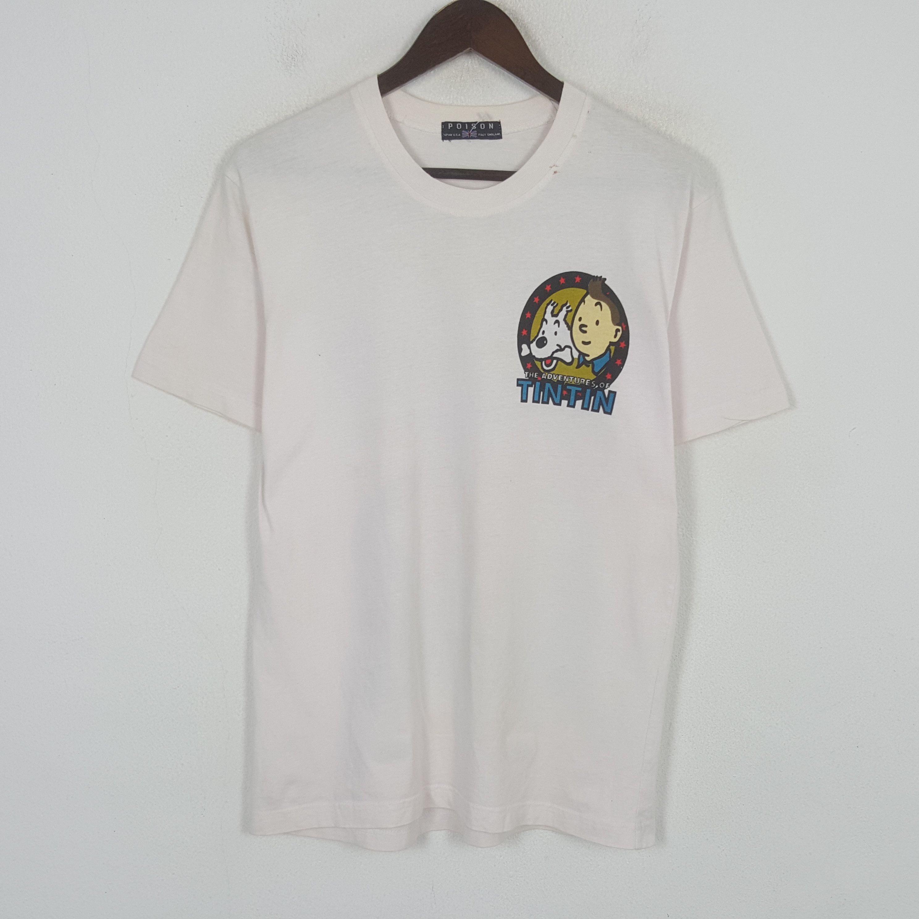 Other Vintage TINTIN The Blue Lotus Tshirt Size US M / EU 48-50 / 2 - 3 Thumbnail