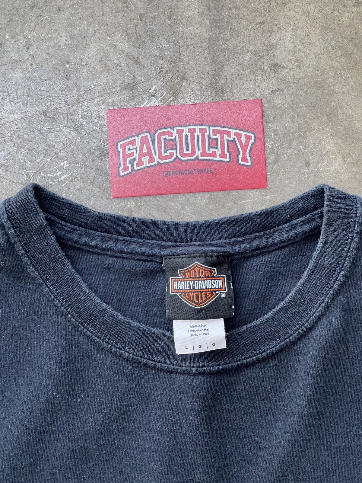 Harley Davidson × Vintage Harley Davidson Never Taken Alone Motorcycle Tee Large Size US L / EU 52-54 / 3 - 3 Thumbnail