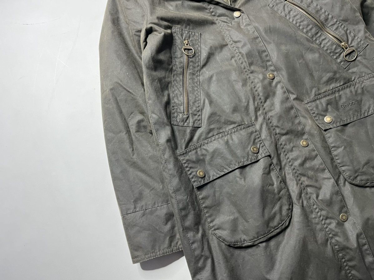 Barbour Barbour Stavia Wax Jacket Size S / US 4 / IT 40 - 3 Thumbnail