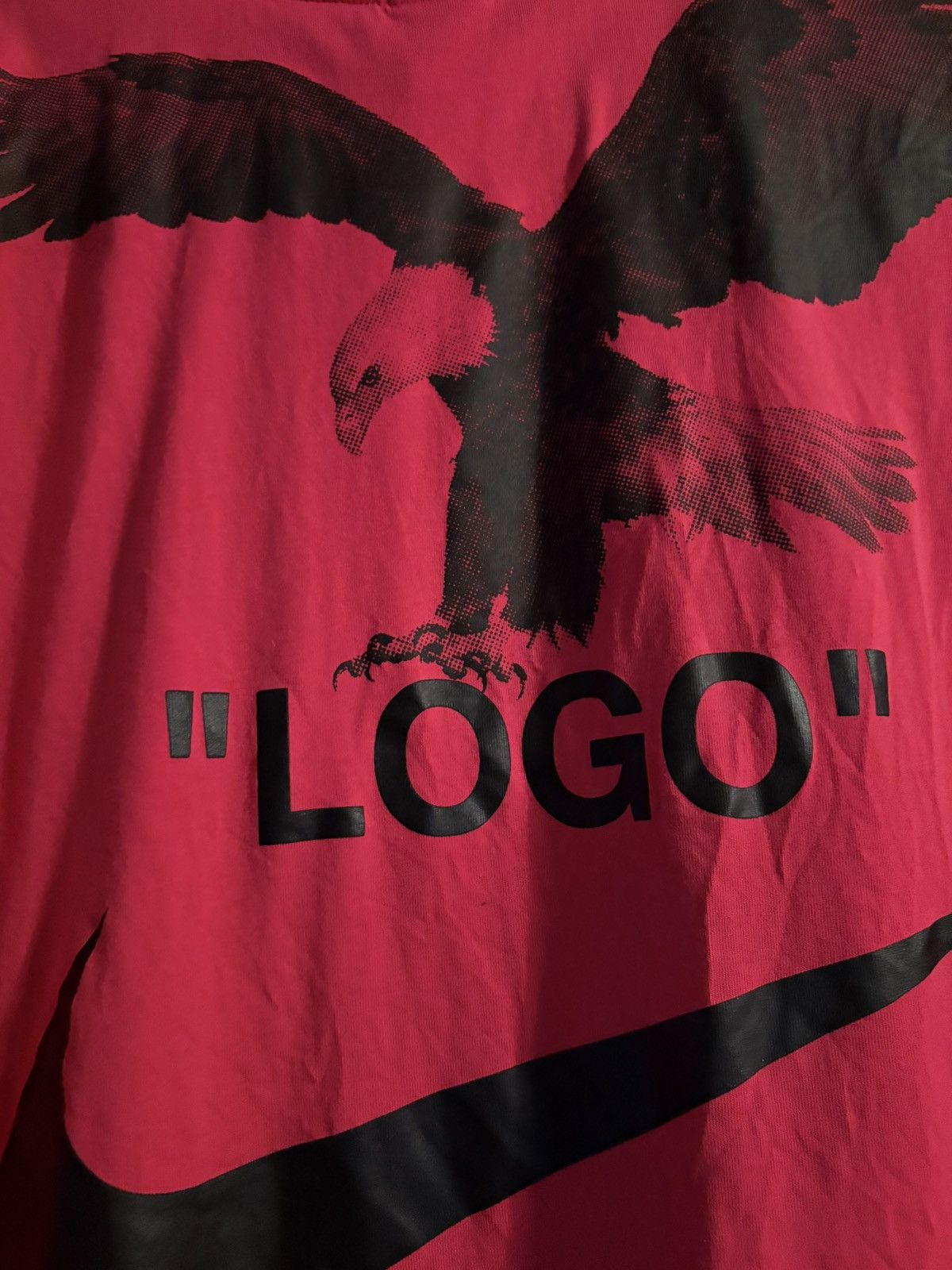 Nike × Off-White Nike Off White Pink Shirt Large lightly worn Virgil Size US L / EU 52-54 / 3 - 5 Thumbnail