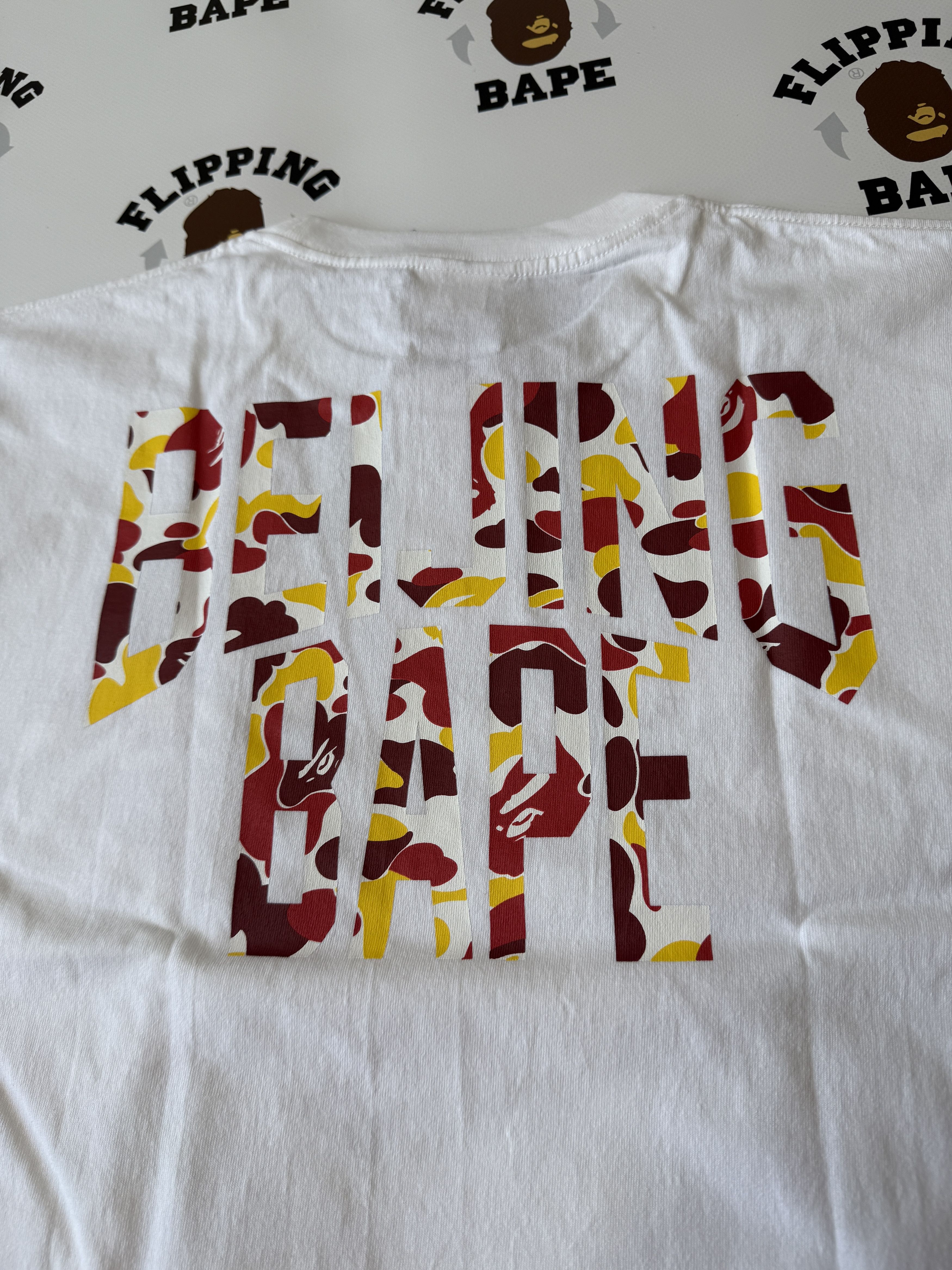 Bape BAPE STORE BEIJING NYC LOGO TEE Size US M / EU 48-50 / 2 - 4 Thumbnail