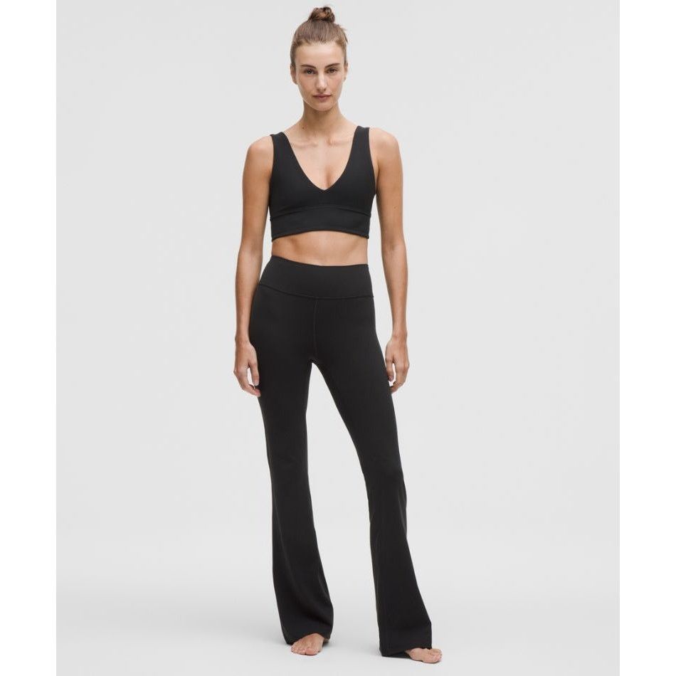 Lululemon Lululemon Black Align V-Neck Sports Bra Women 10 - C006 Size ONE SIZE - 1 Thumbnail