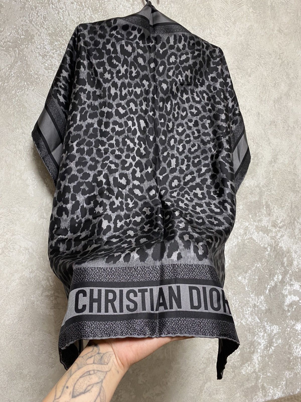 Dior Christian Dior silk scarf seam rowel Size ONE SIZE - 2 Thumbnail