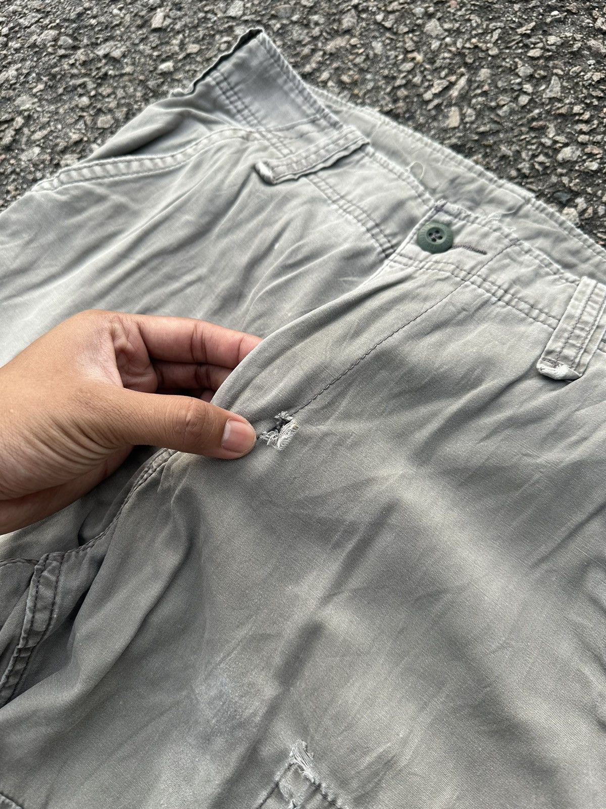 Alpha Industries CARGO PANTS ALPHA INDUSTRIES VINTAGE JAPANESE BRANDED Size US 31 - 6 Thumbnail