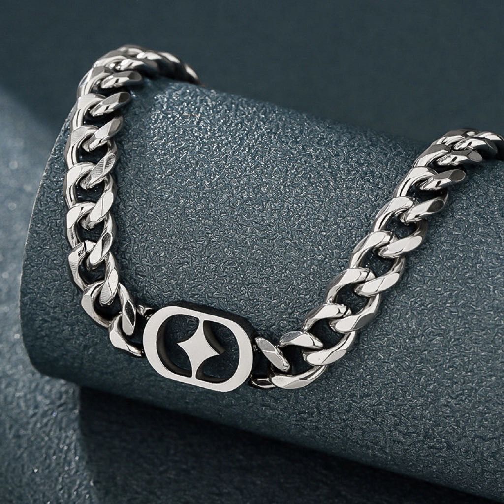Other Star Link Chain Necklace for Men Women Unisex Hip Hop Style Size ONE SIZE - 2 Thumbnail